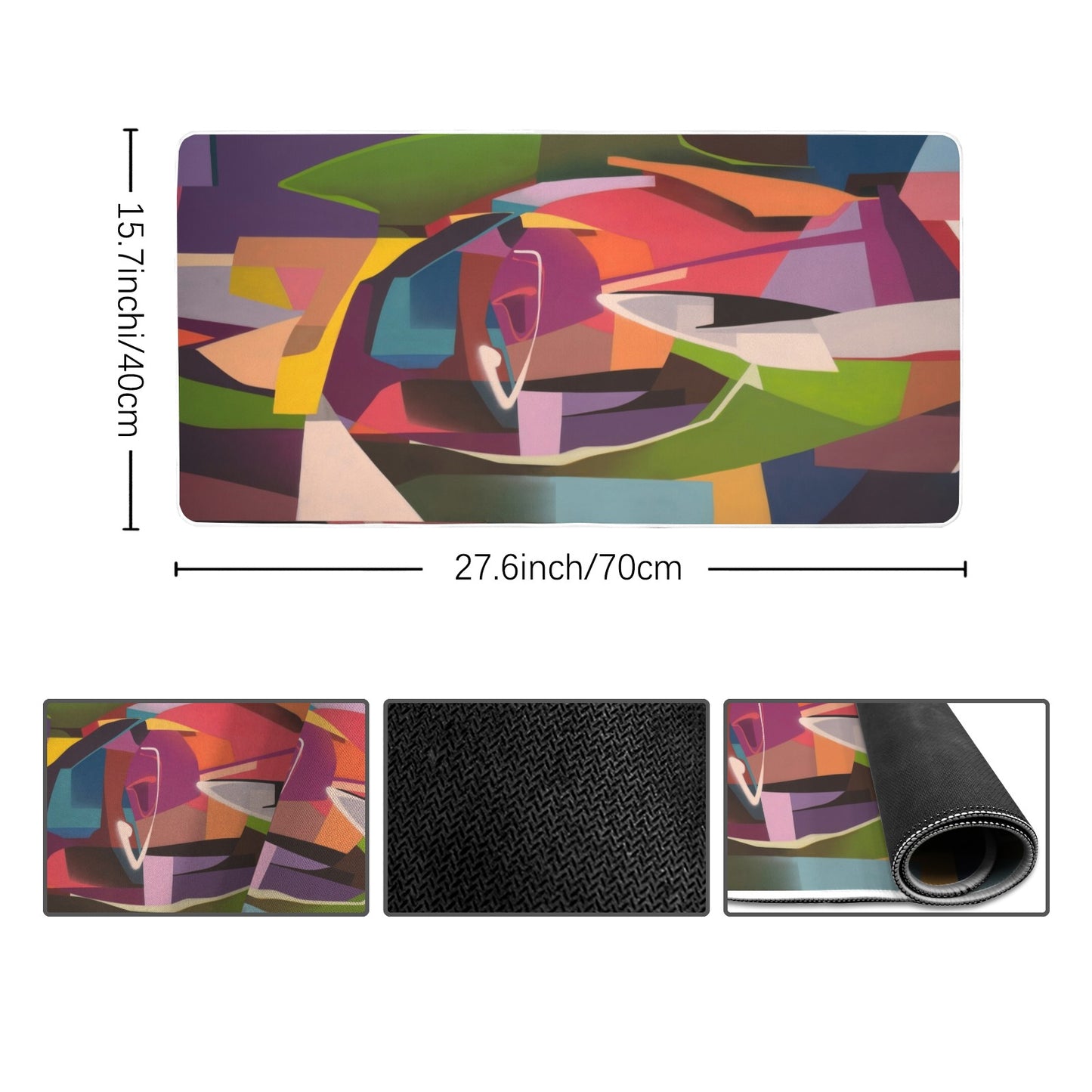 Tappetino per mouse rettangolare personalizzato