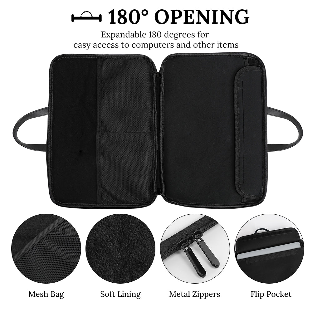 Borsa per laptop in pelle PU di design