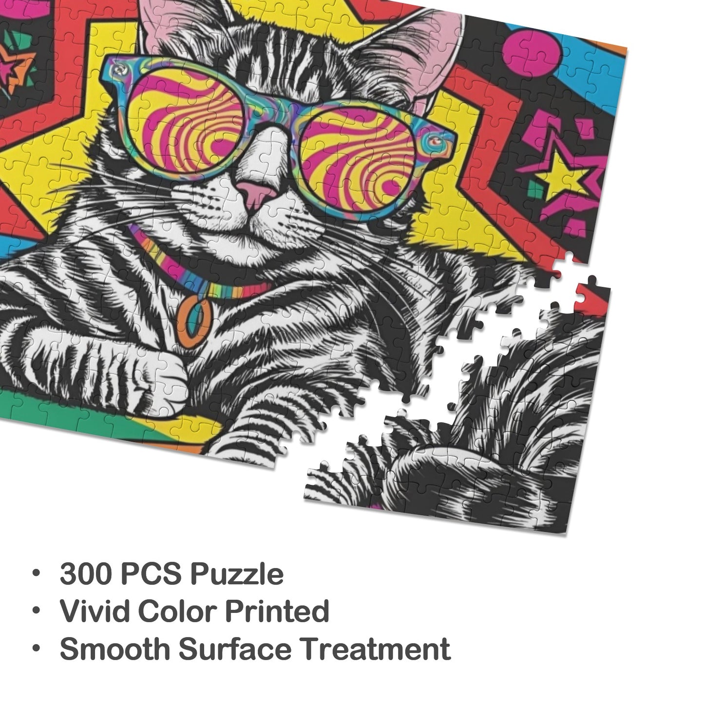 127 (2) 300-Piece Wooden Jigsaw Puzzles (Horizontal)