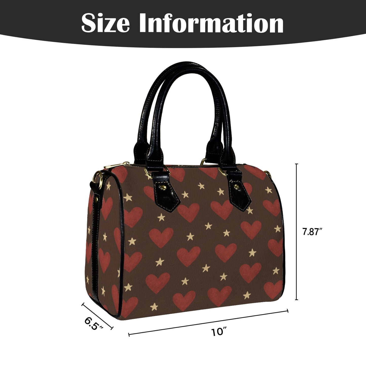 Custom Handbag-Black Handle