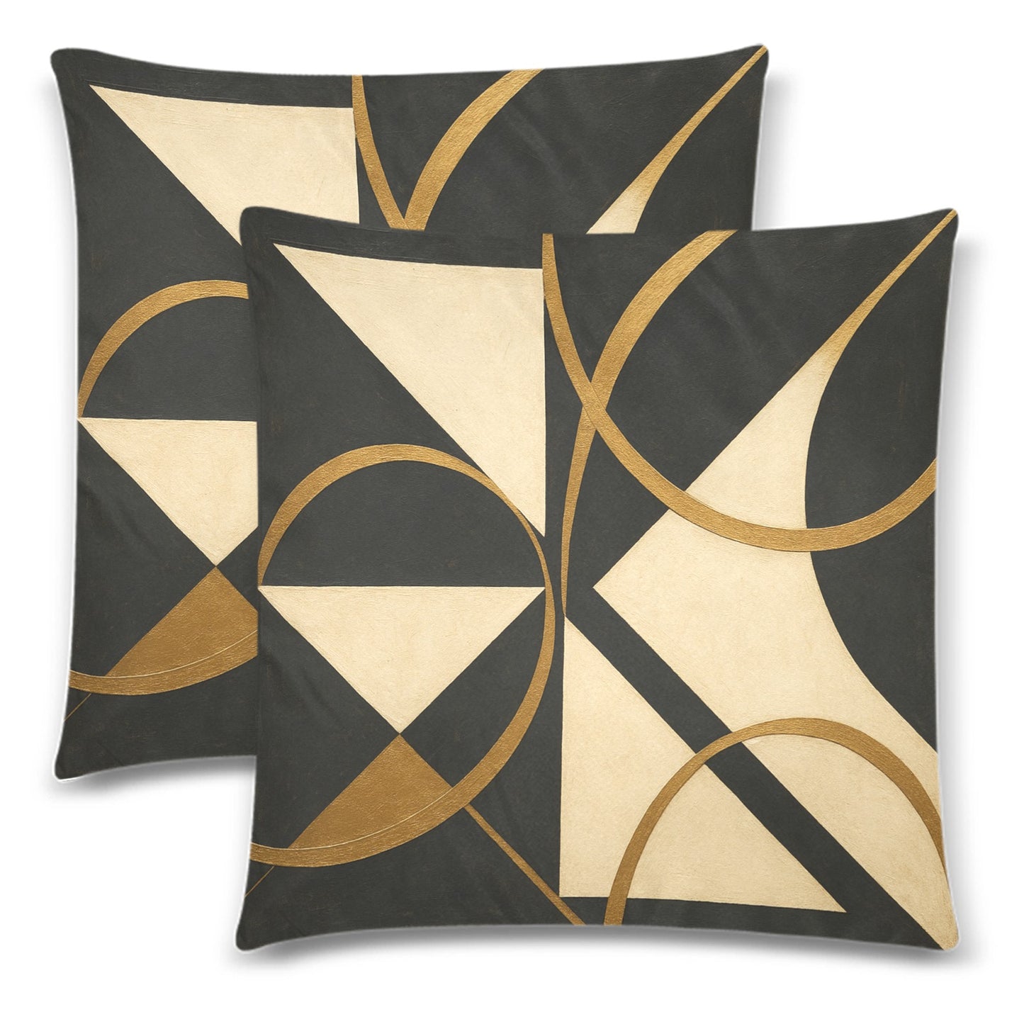 Throw Pillow Cover 18"x 18" (Twin Sides) (Set of 2)