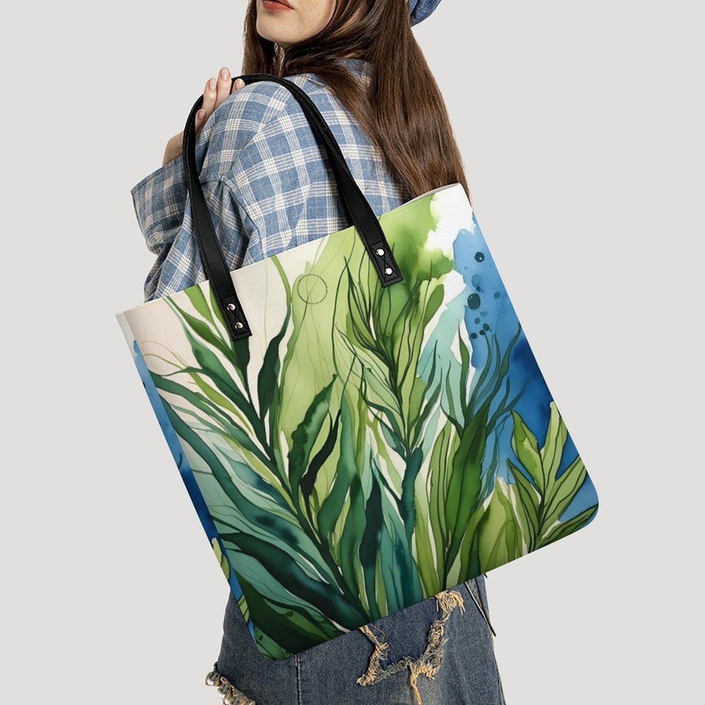 Design Custom PU Leather Handbag