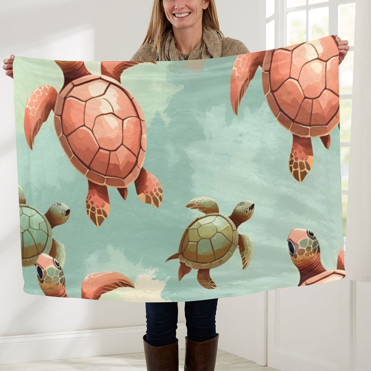 Coperta per bambini "Tartarughe"