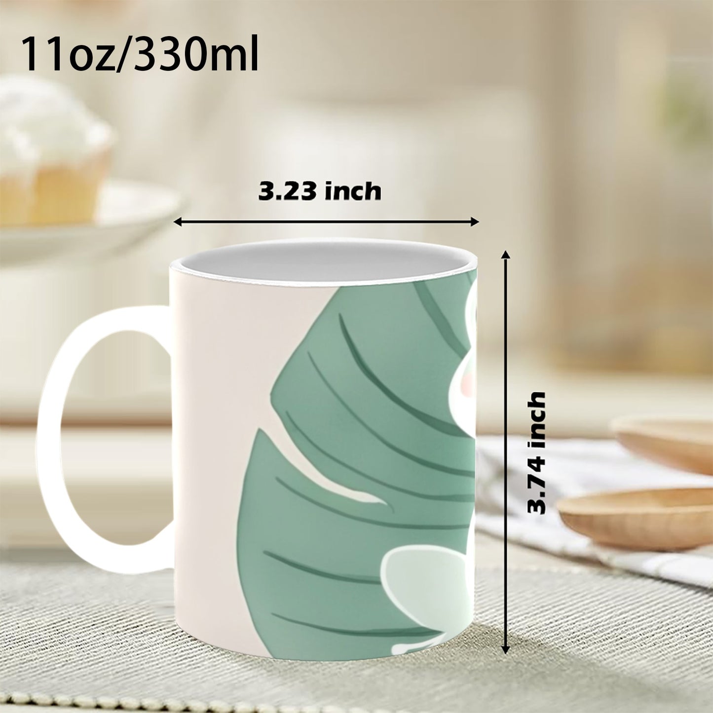 Tazza bianca di design