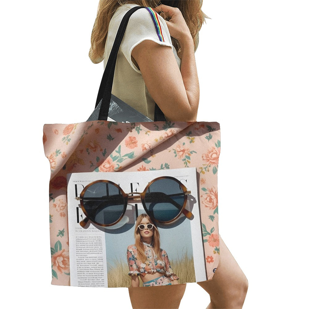 3 All Over Print Canvas Tote Bag(Model 1699)(Large)(Two Sides with Different Printing)