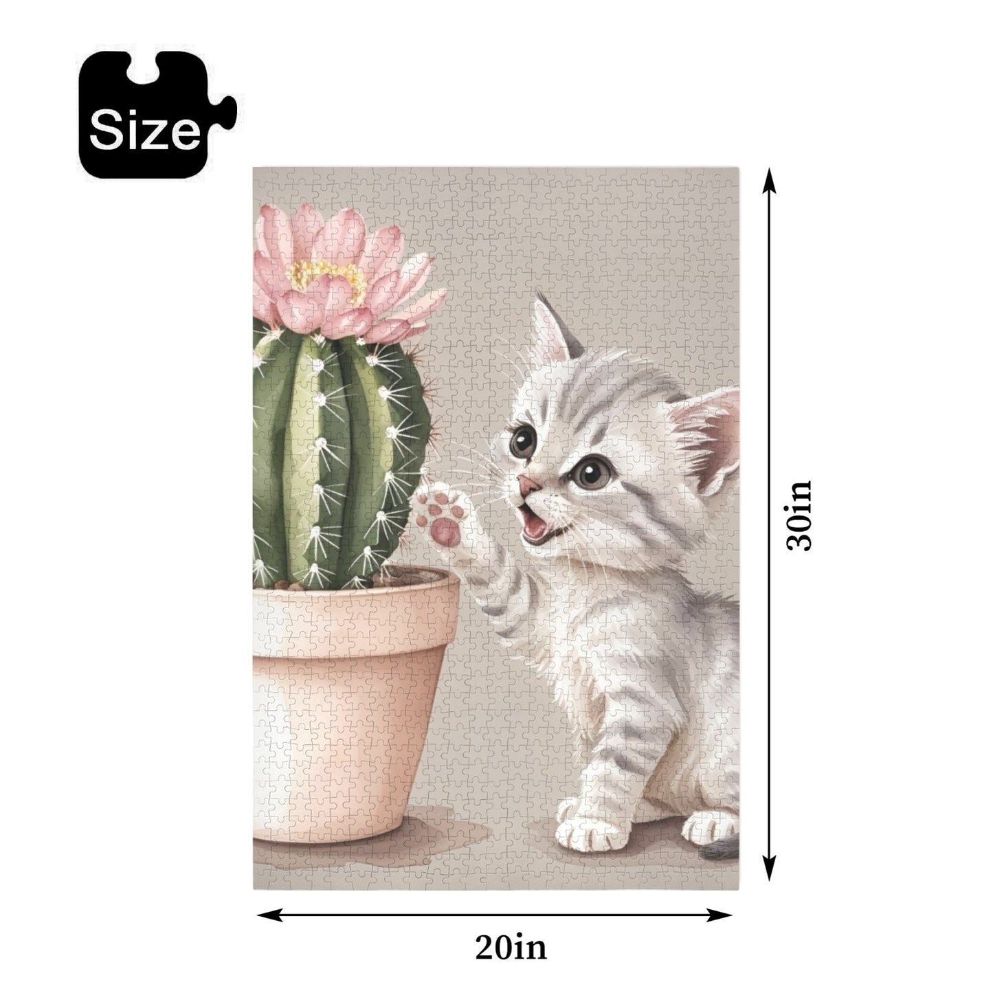 41 1000-Piece Wooden Jigsaw Puzzles (Vertical)