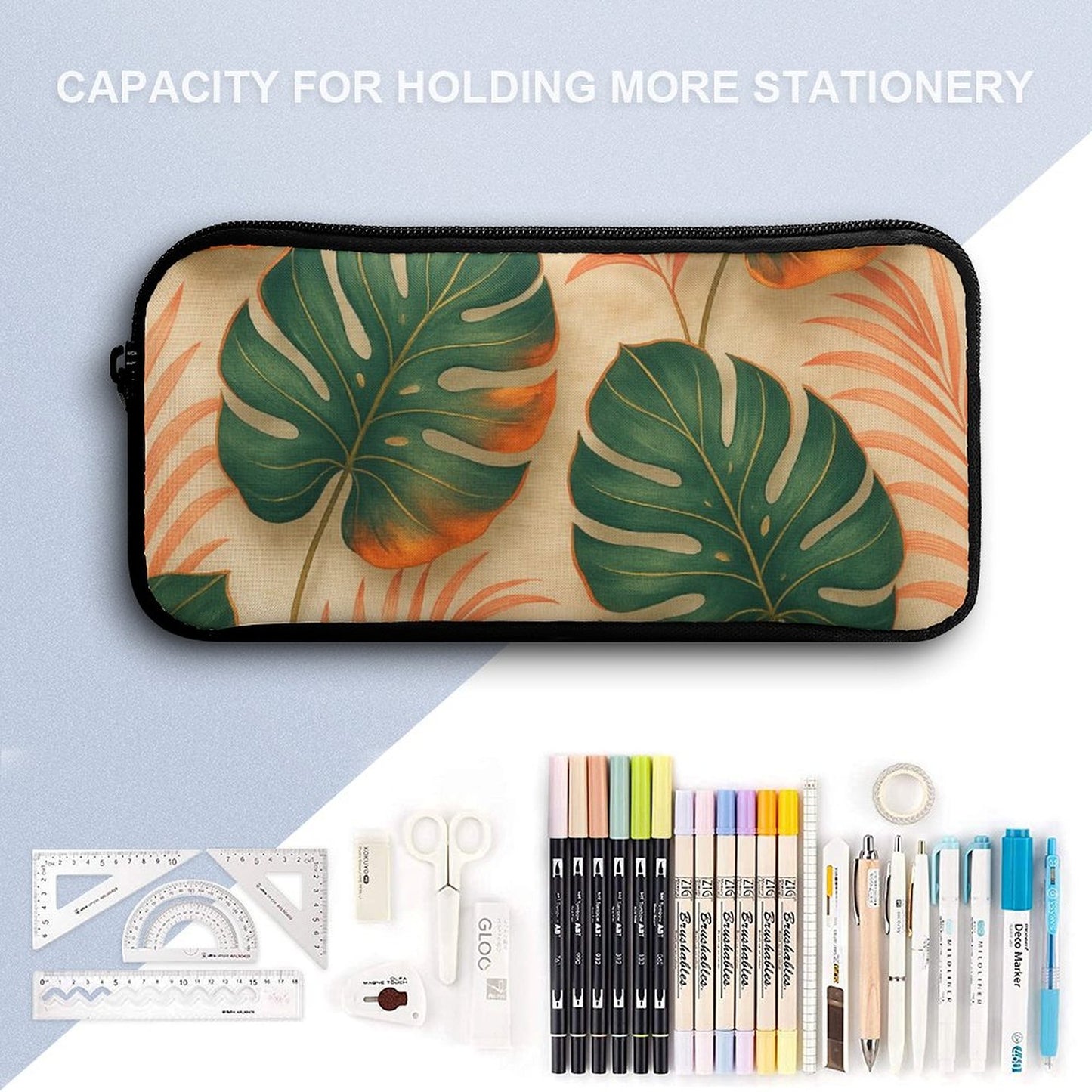 Set combinato zaino 3 in 1 con stampa all-over