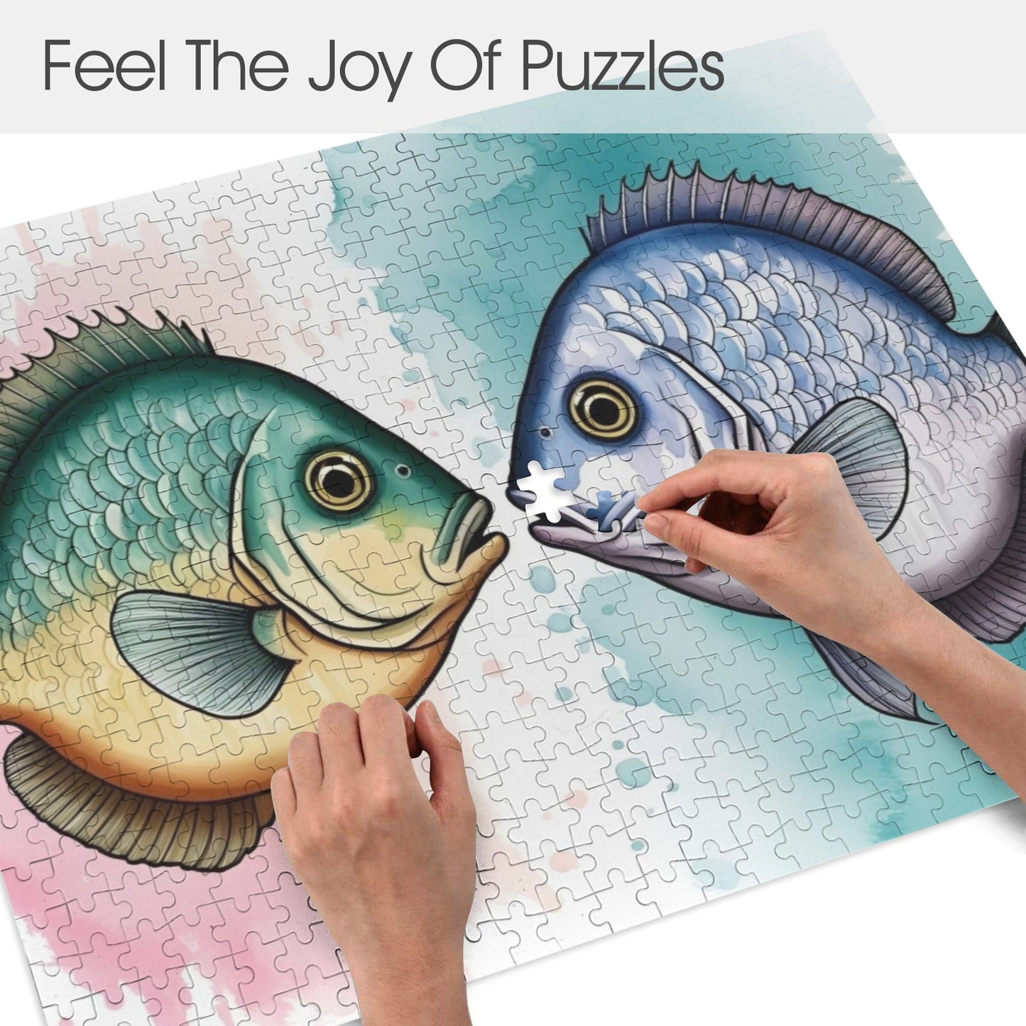 66 500-Piece Wooden Jigsaw Puzzles (Horizontal)