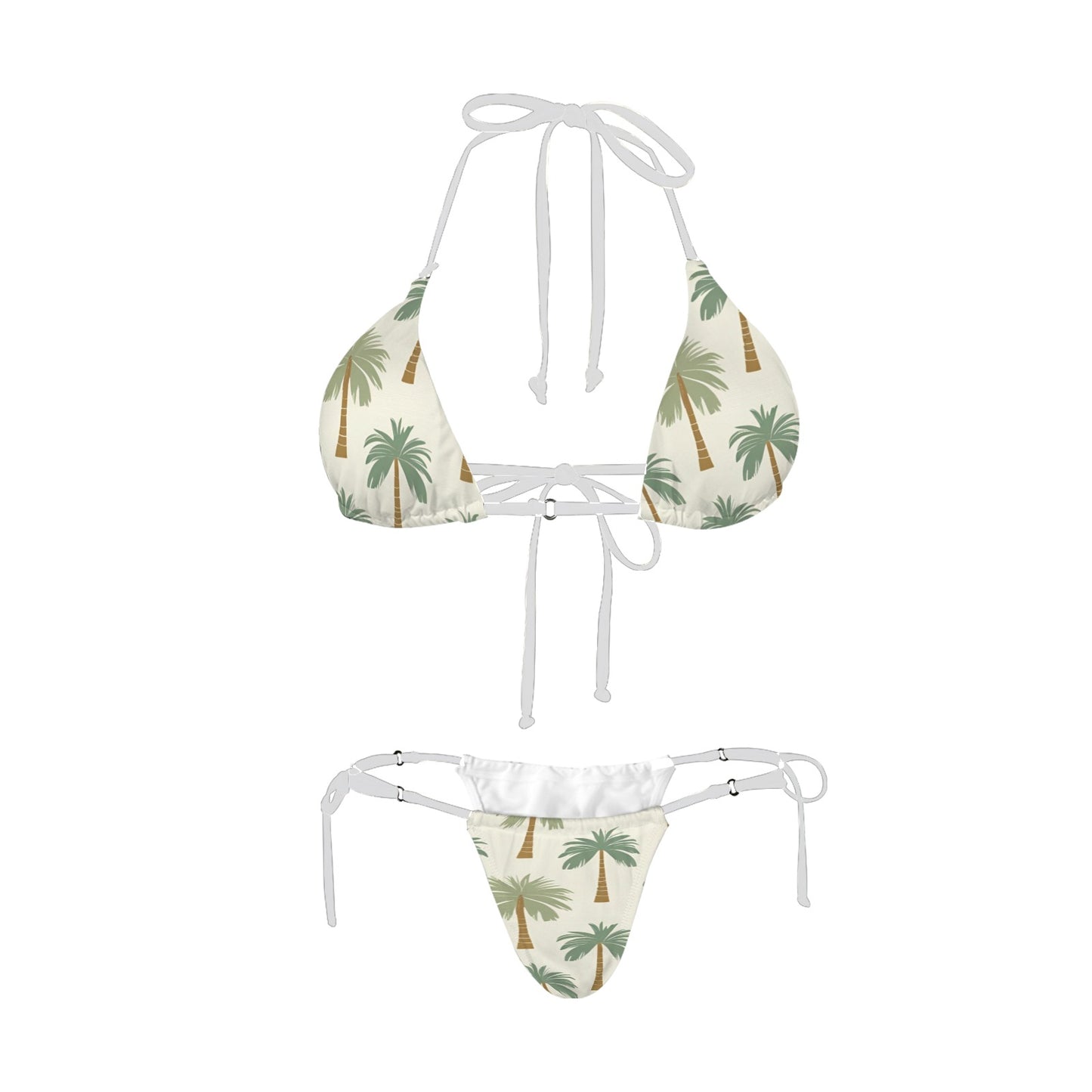 60 Women's Halter String Bikini Set