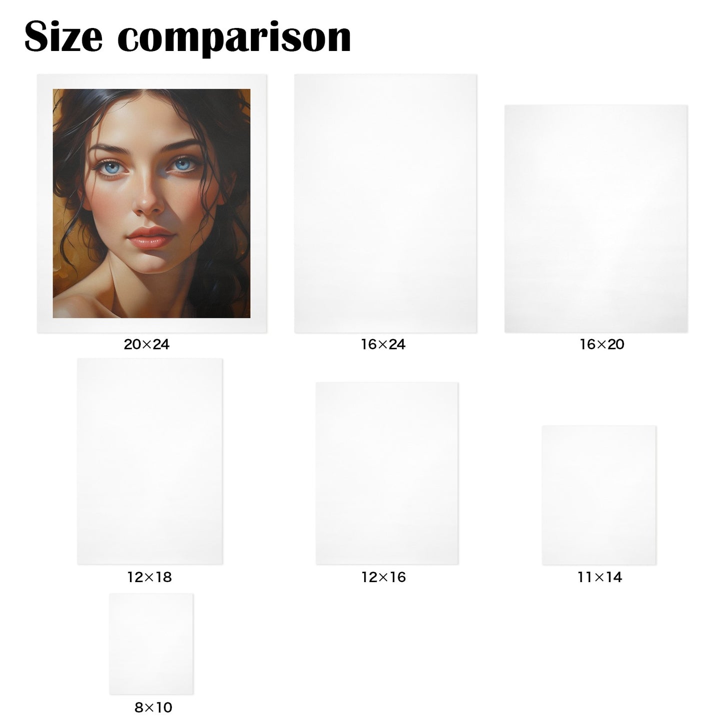 25 Art Print 20"x24" (Pack of 3) (Customizable Separately)