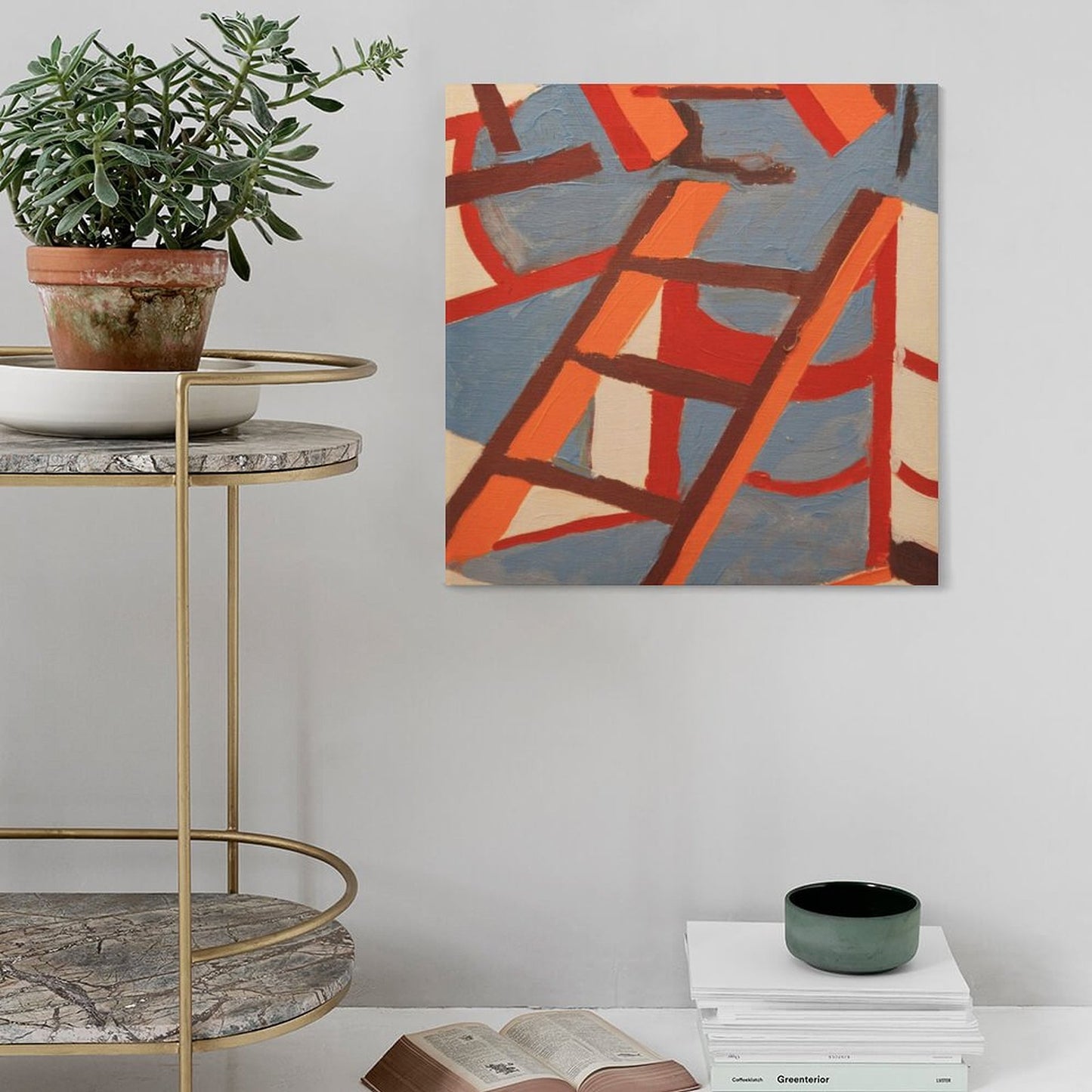 Stampa su tela "Astratti d'Autore"