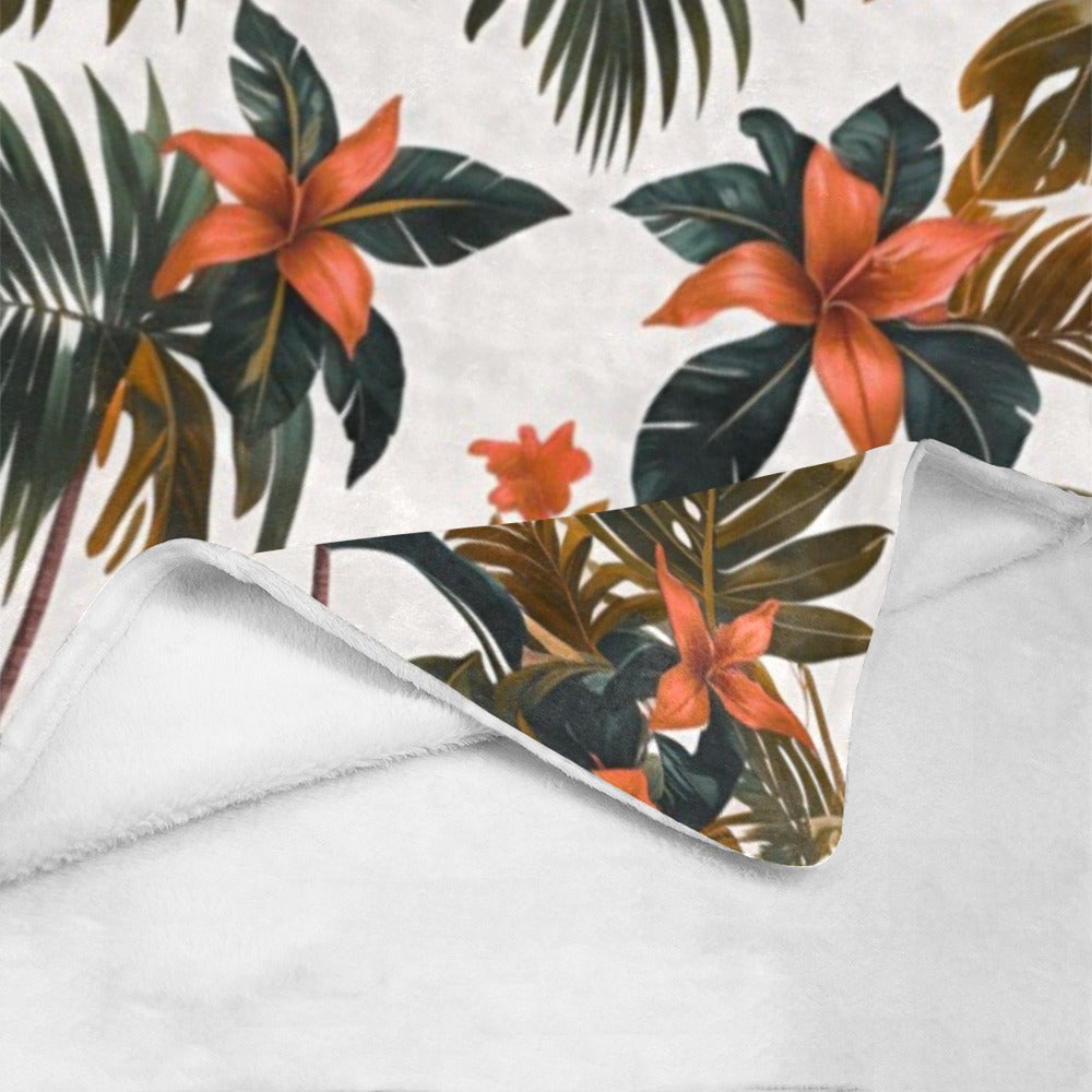 Coperta in micropile ultra morbida "Tropici"