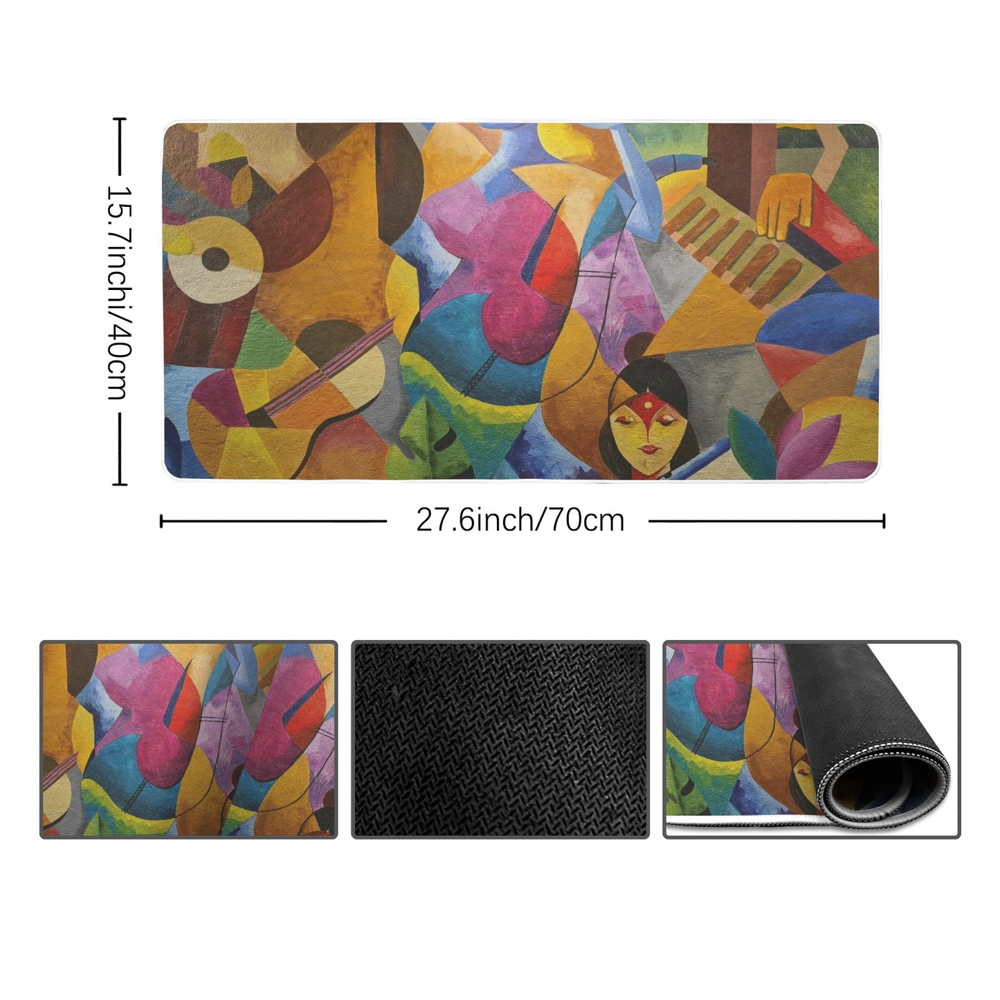 Tappetino per mouse rettangolare personalizzato