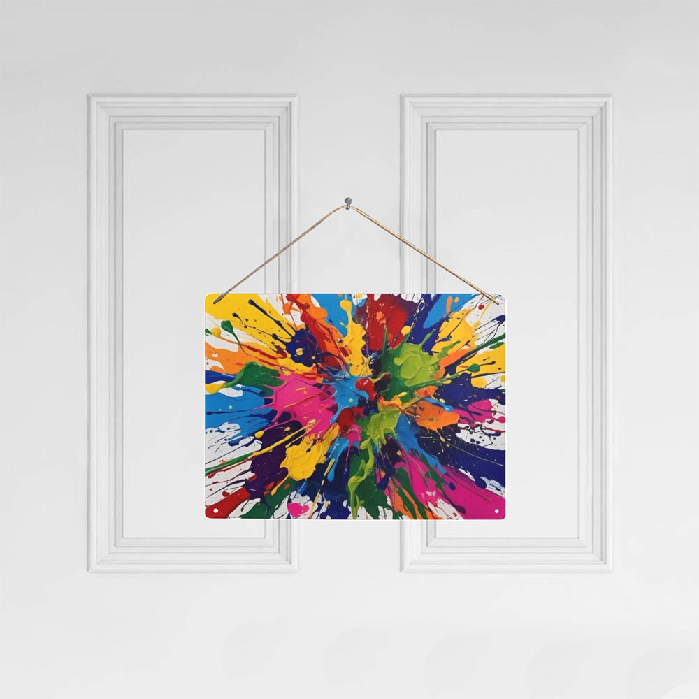 Cartello in Metallo "Splash"