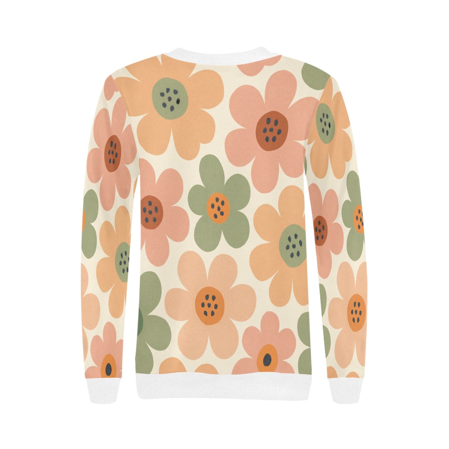 Women's Rib Cuff Crew Neck Sweatshirt