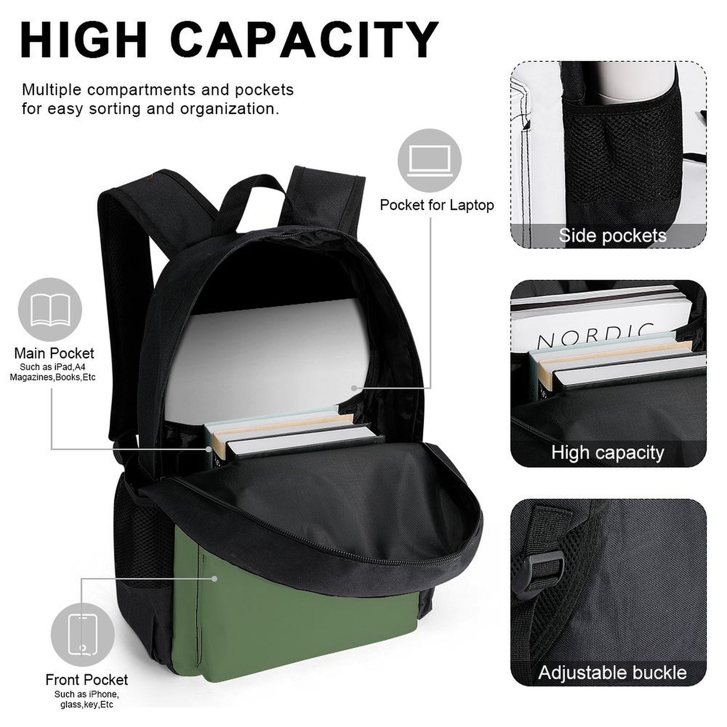 Design 3-in-1 Backpack Combo Set