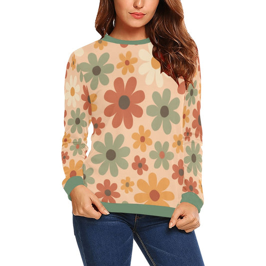 Women's All Over Print Sweatshirt