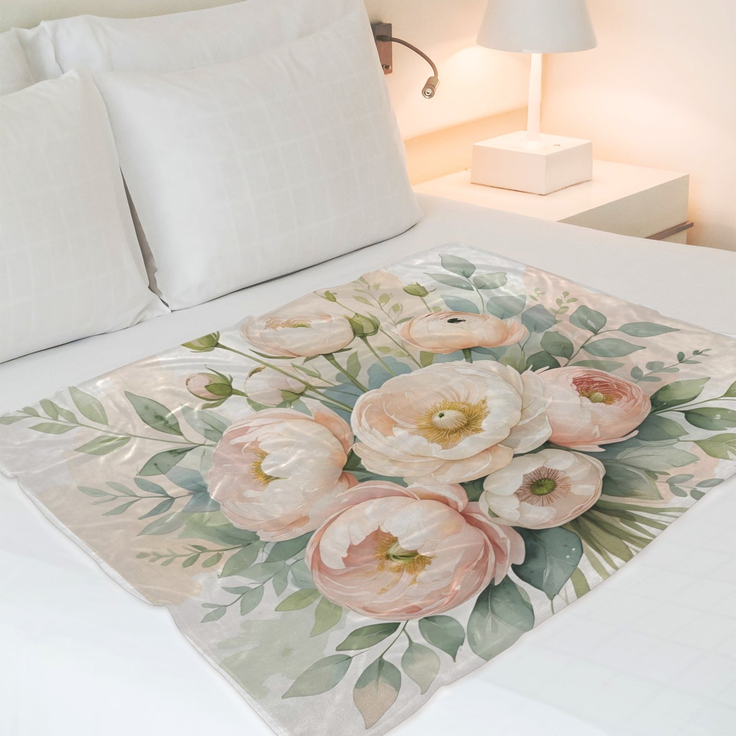 124 (2) Ultra-Soft Micro Fleece Blanket 50"x40"