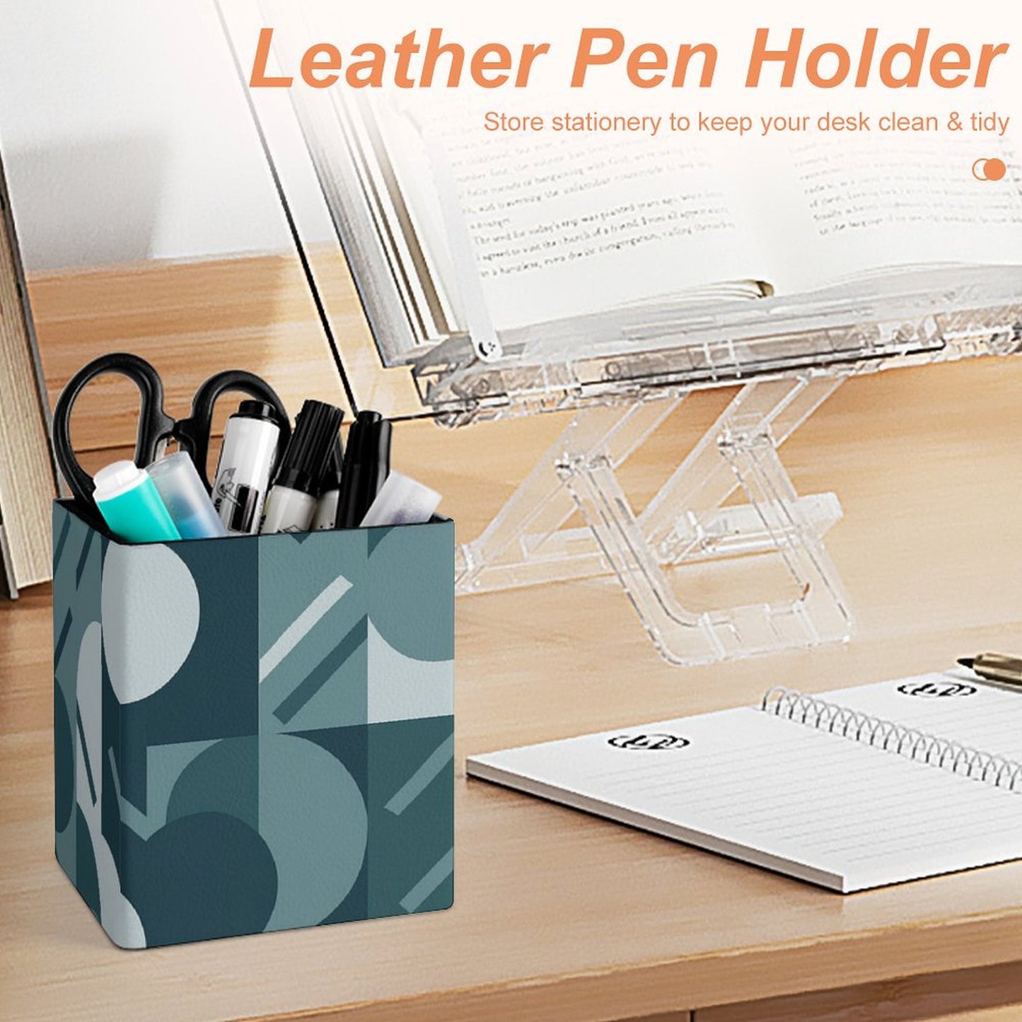 Portapenne quadrato di design