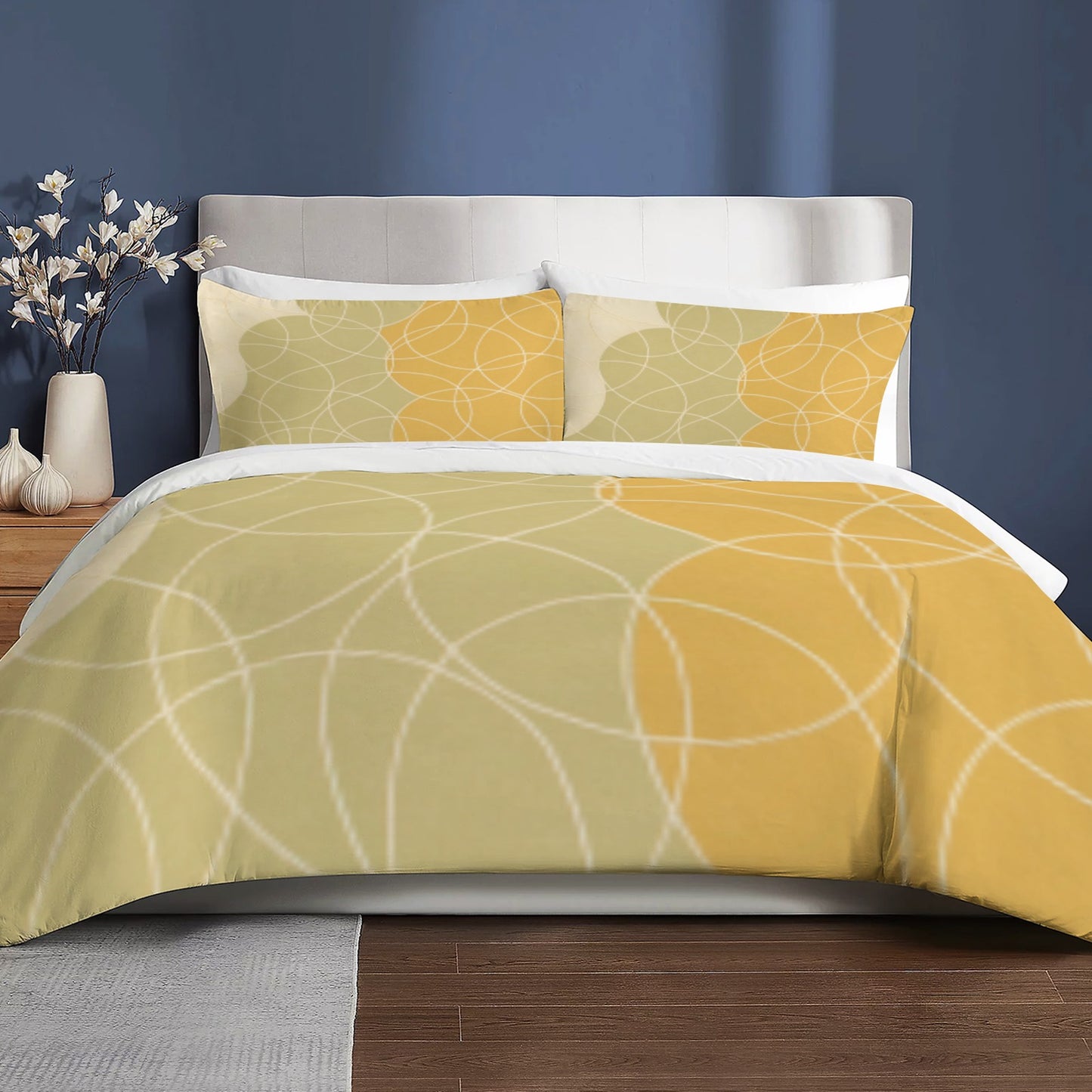 Custom 3-Piece Bedding Set (94" x 104")