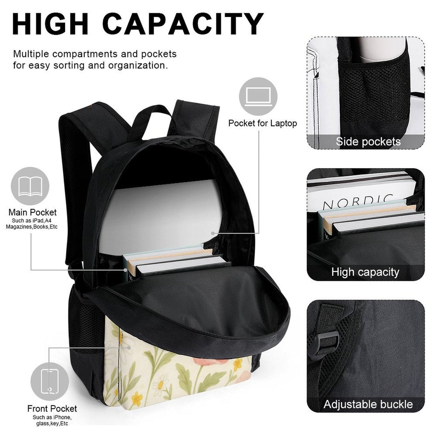 Design 3-in-1 Backpack Combo Set