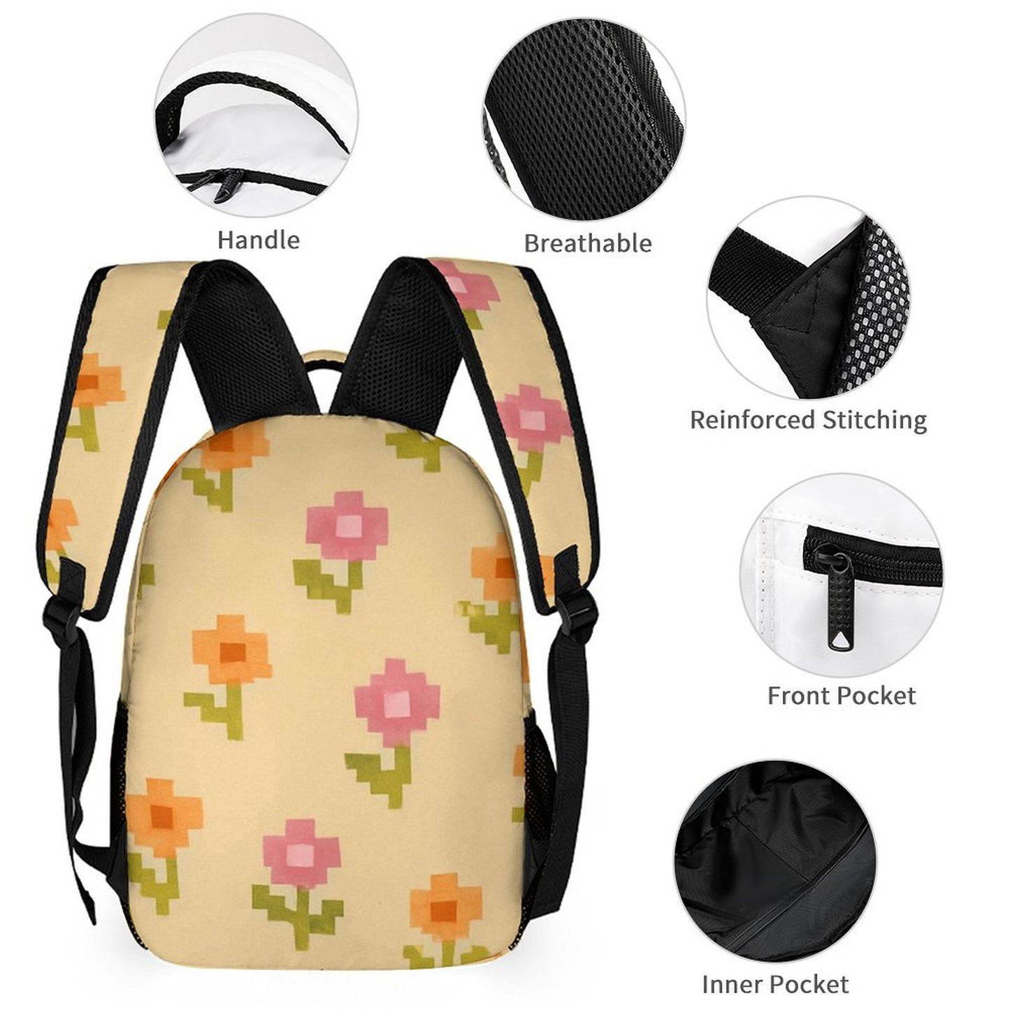 Design All Over Print 3-in-1 Backpack Combo Set
