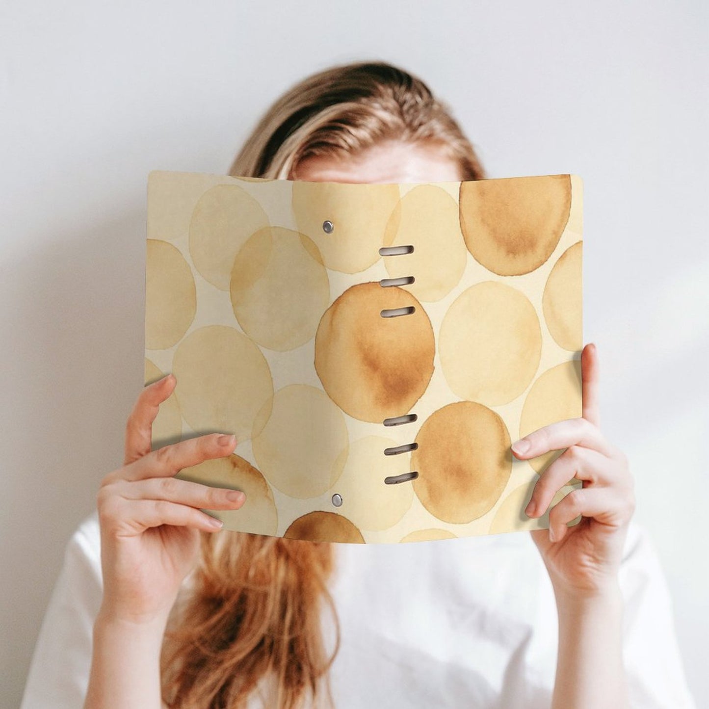 Quaderno con raccoglitore di design (A5) Bolle