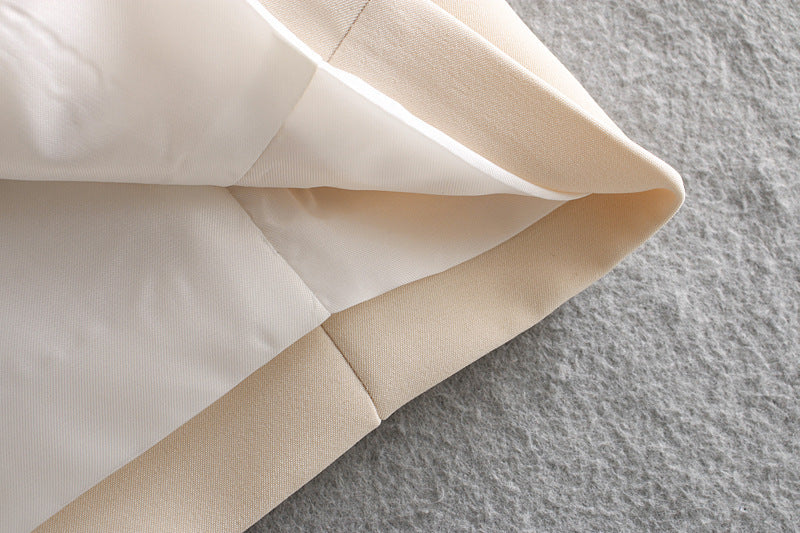 Blazer drappeggiato con un bottone