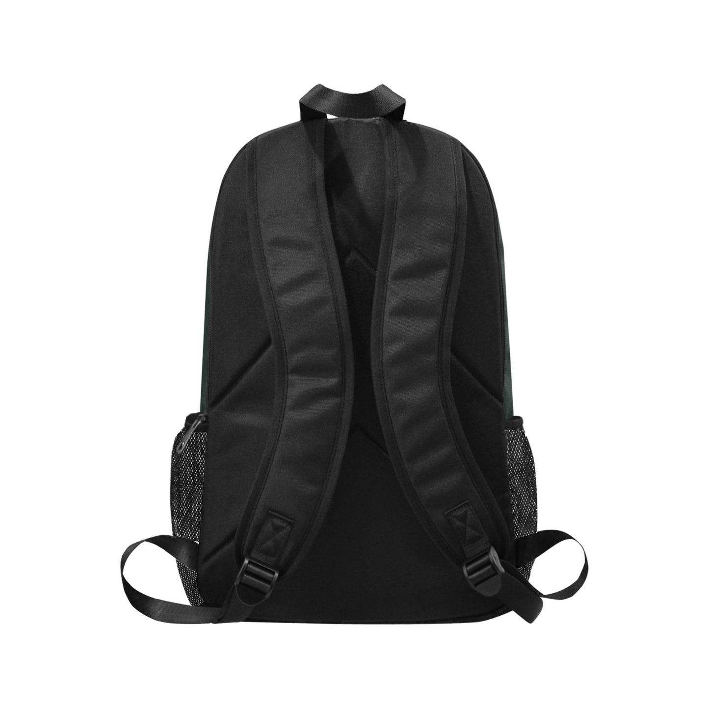 Unisex Casual Backpack with Side Mesh Pockets (Model 1659)