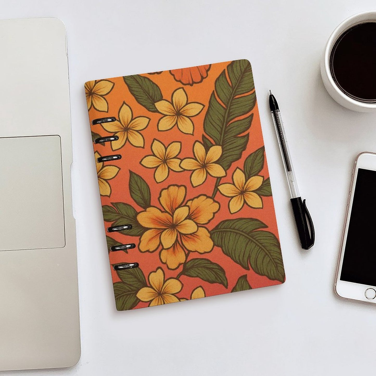 Quaderno con raccoglitore di design (A5)