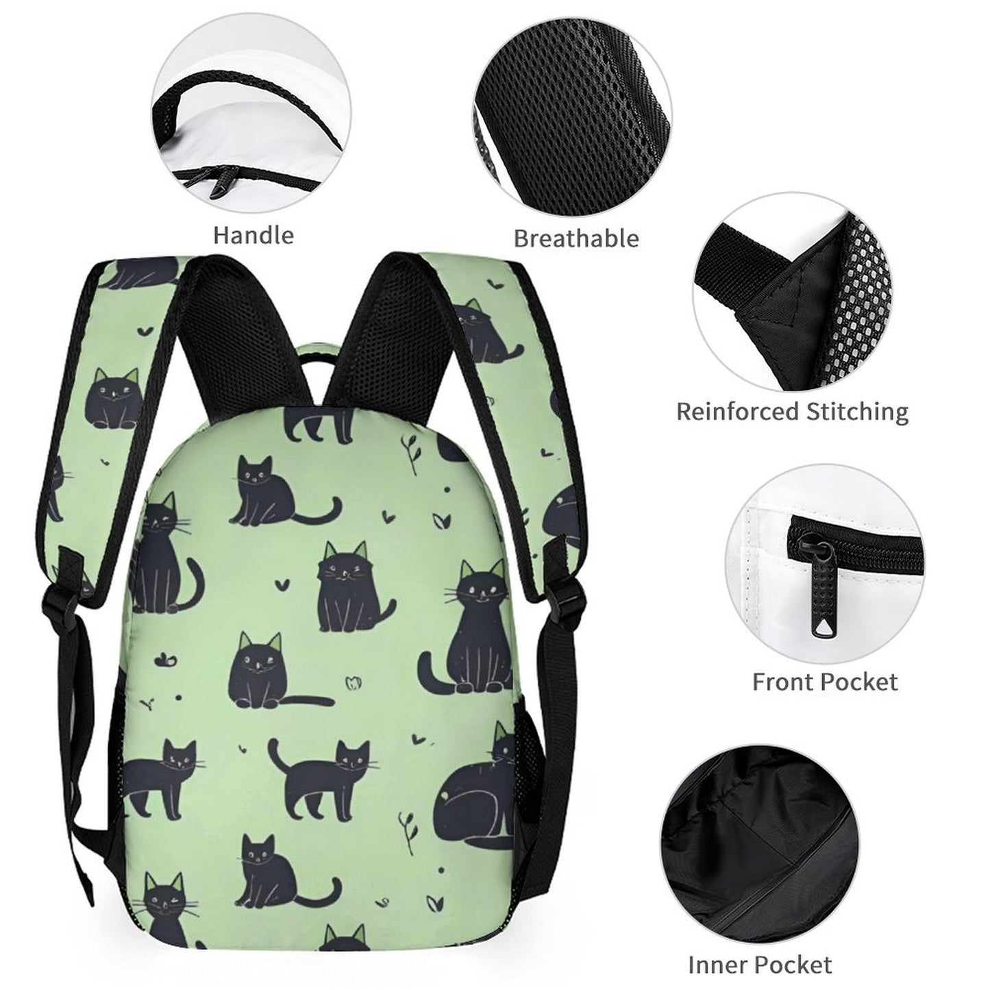 Design All Over Print 3-in-1 Backpack Combo Set