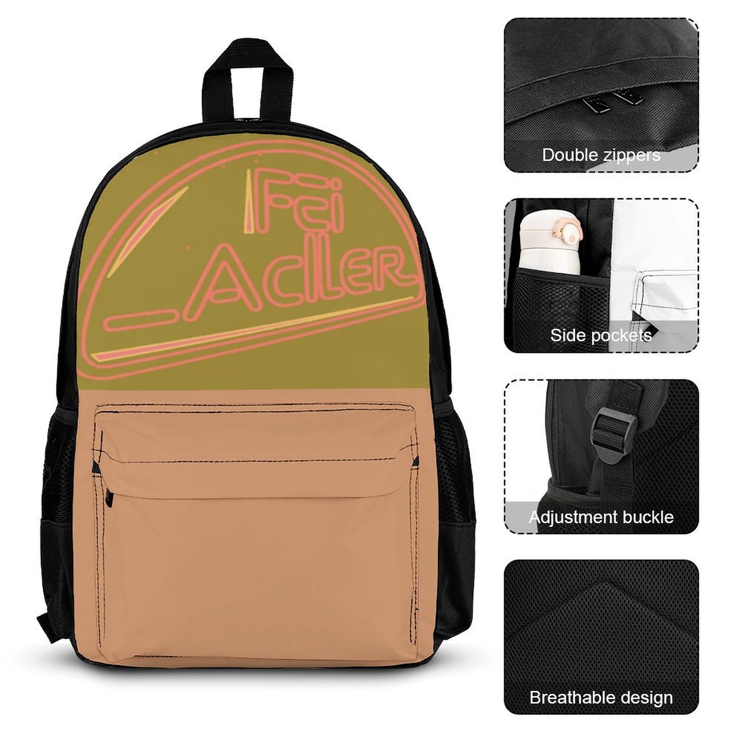 Design 3-in-1 Backpack Combo Set
