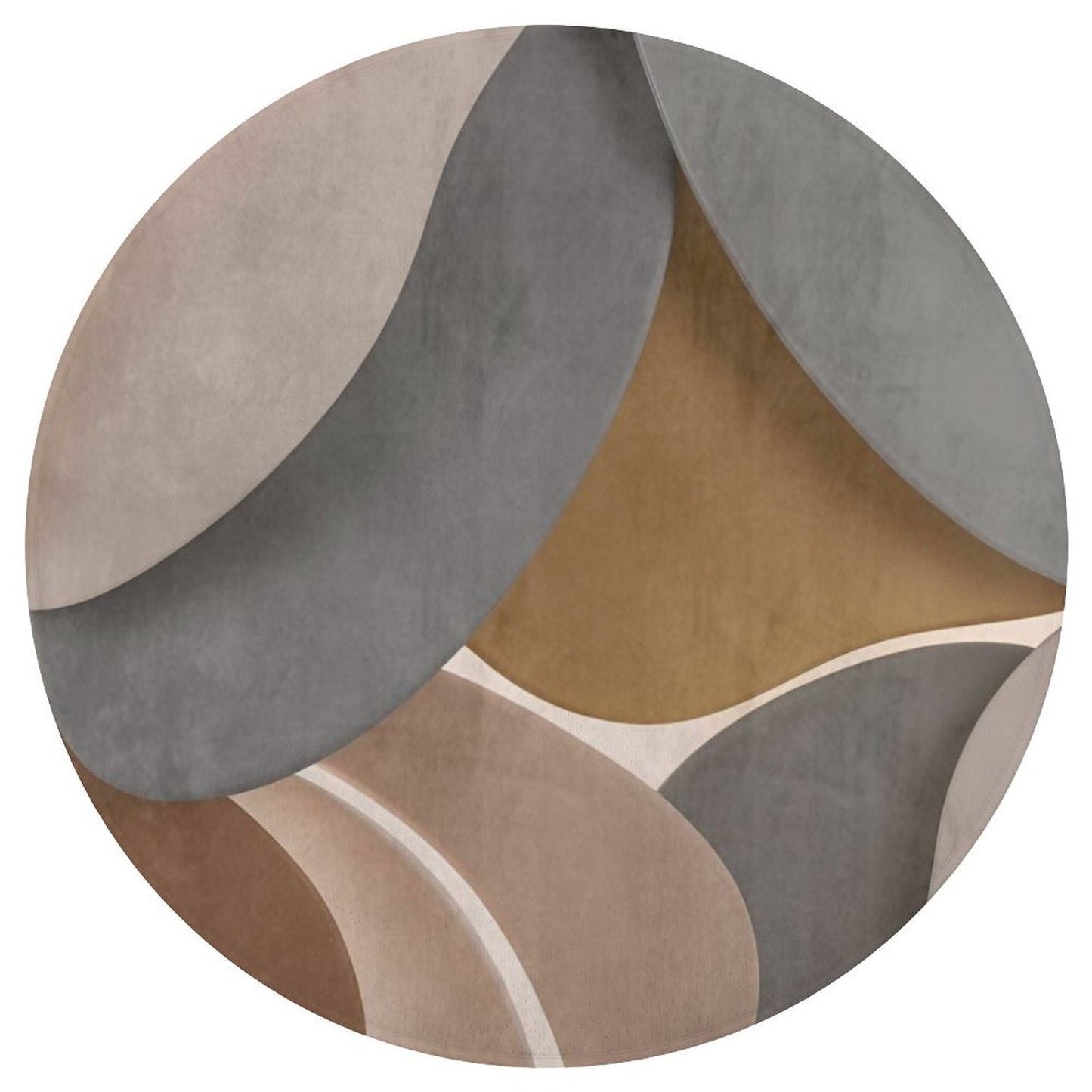 Design Coral Velvet Floor Mat (80*80cm)