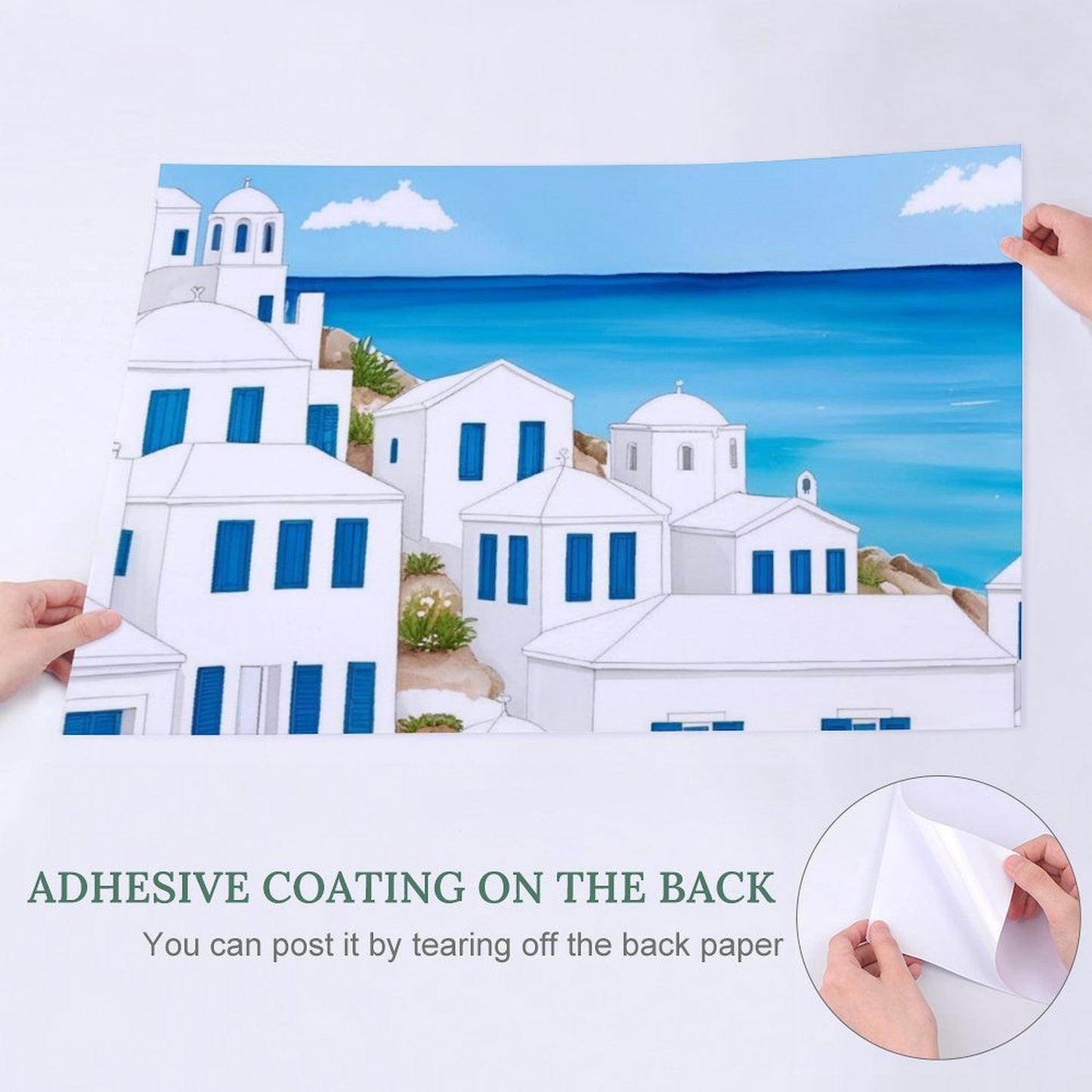 Design Self Adhesive Poster (Horizontal)