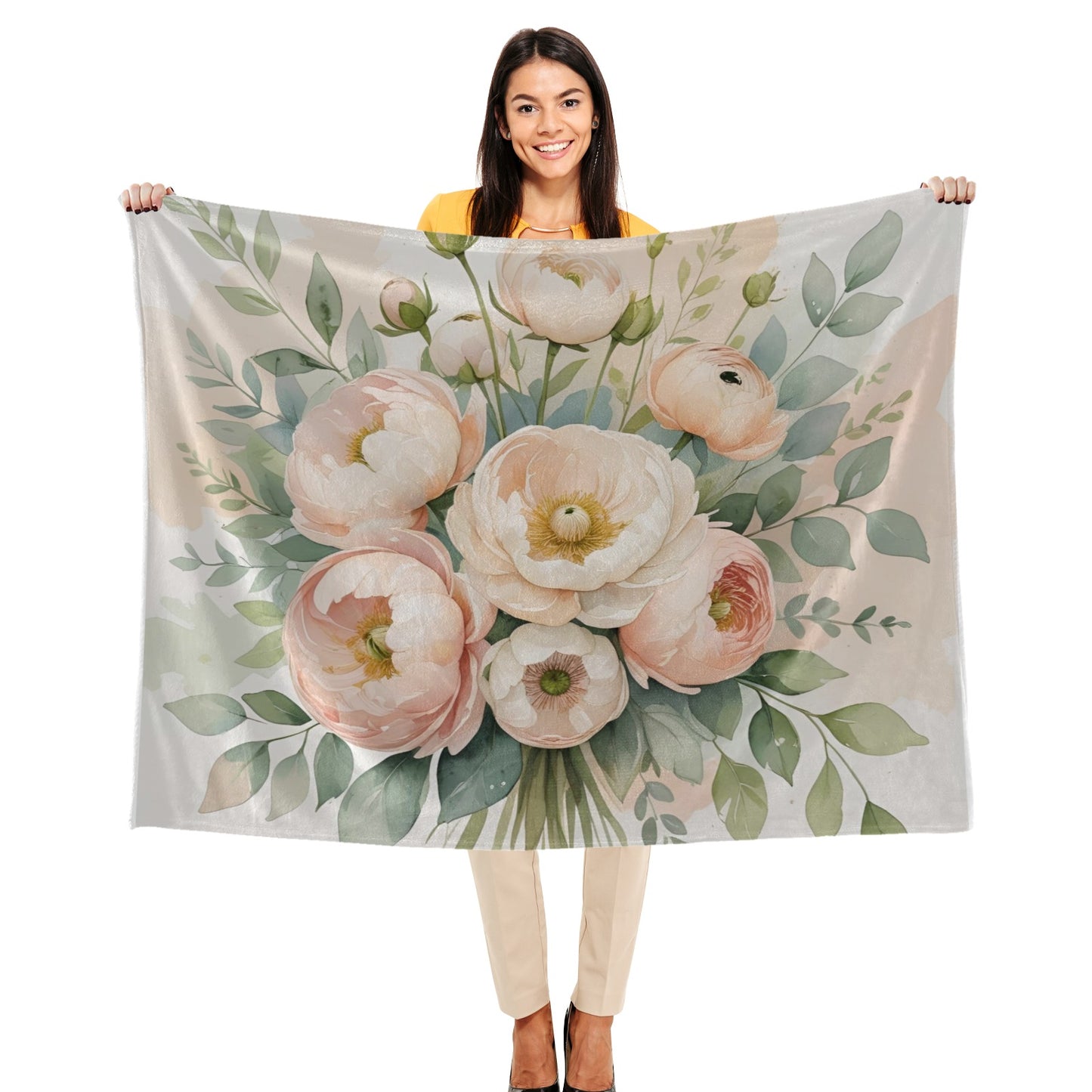124 (2) Ultra-Soft Micro Fleece Blanket 50"x40"