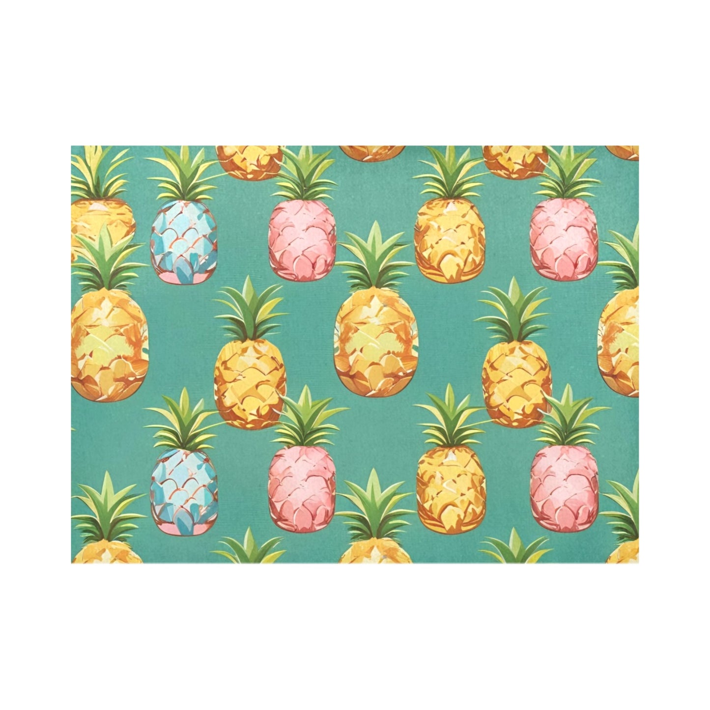 91 (2) Placemats 14" x 19"(Set of 4)(Designs are Different)
