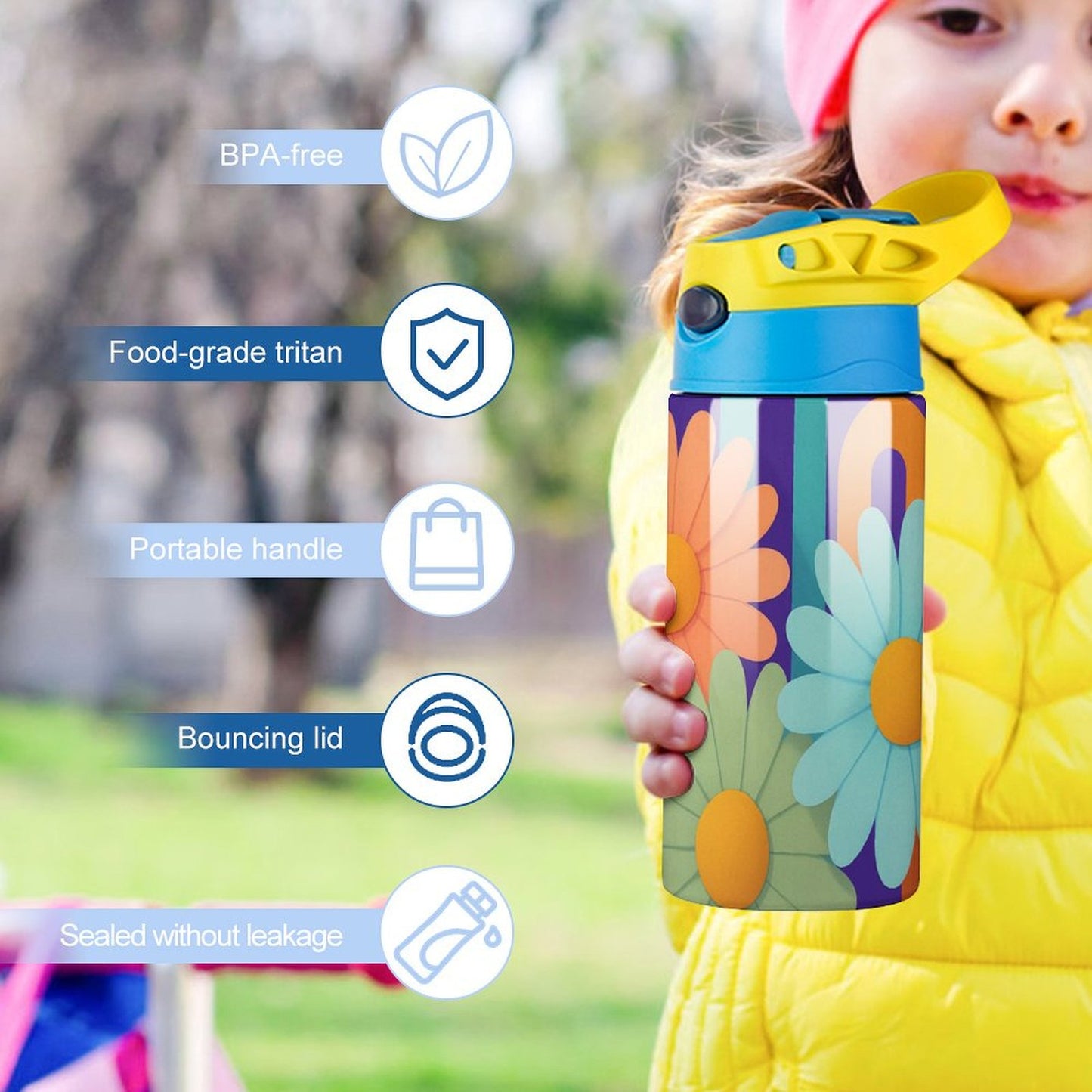 Tazza di design per l'acqua per bambini