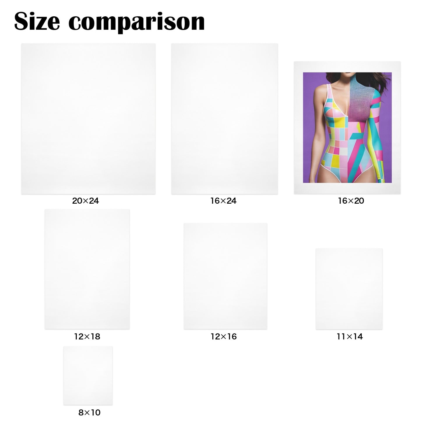110 Art Print 16"x20" (Pack of 3) (Customizable Separately)