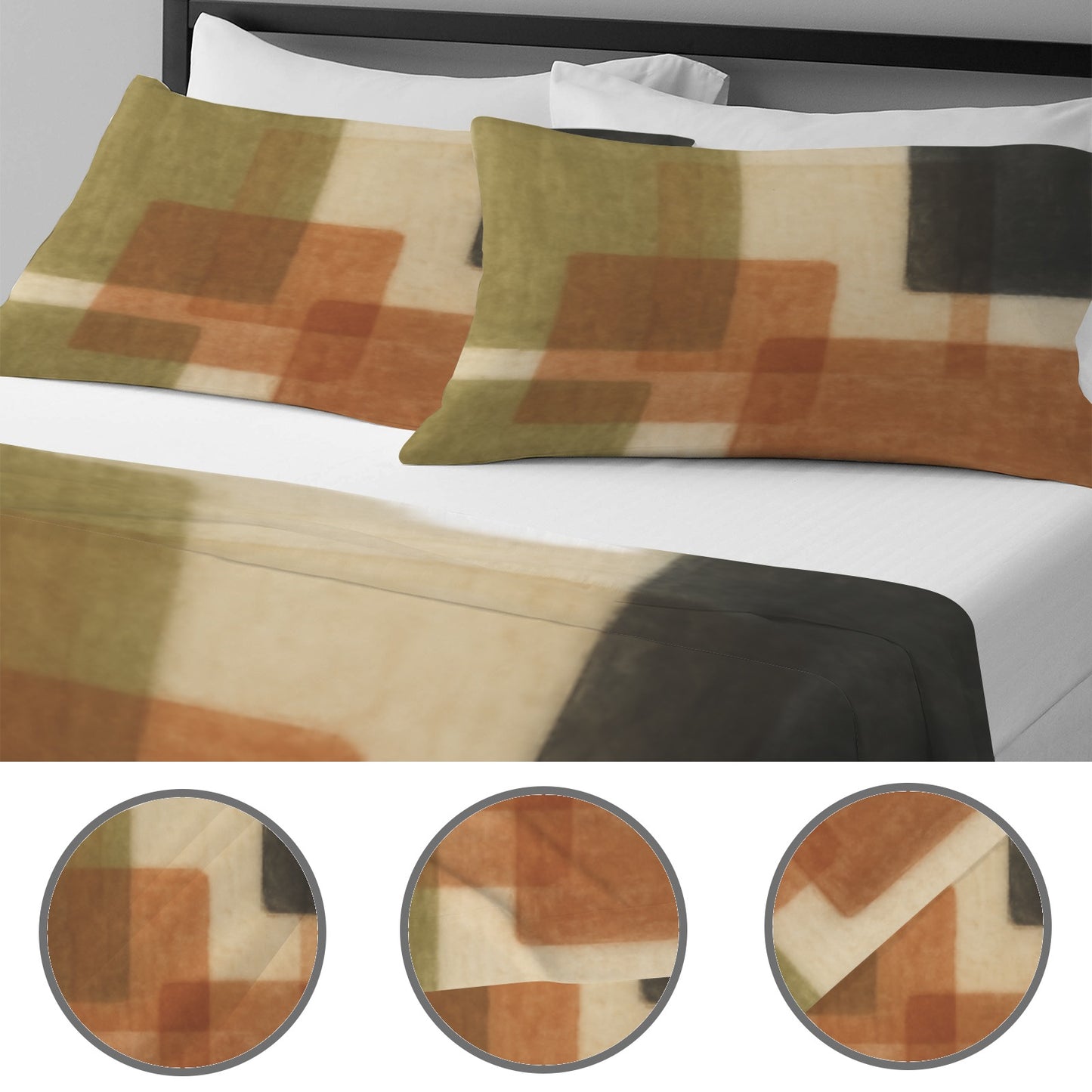 Custom Fitted Sheet 4-Piece Set (145x215x27 cm)