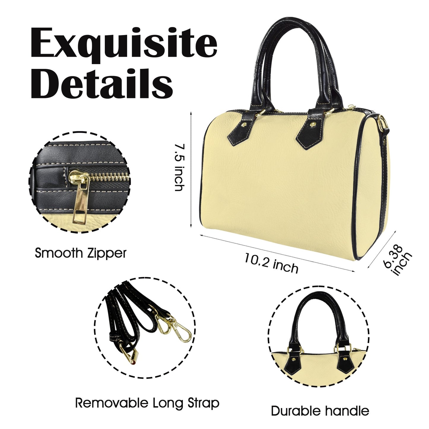 Custom Mini Travel Bag-Black Handle