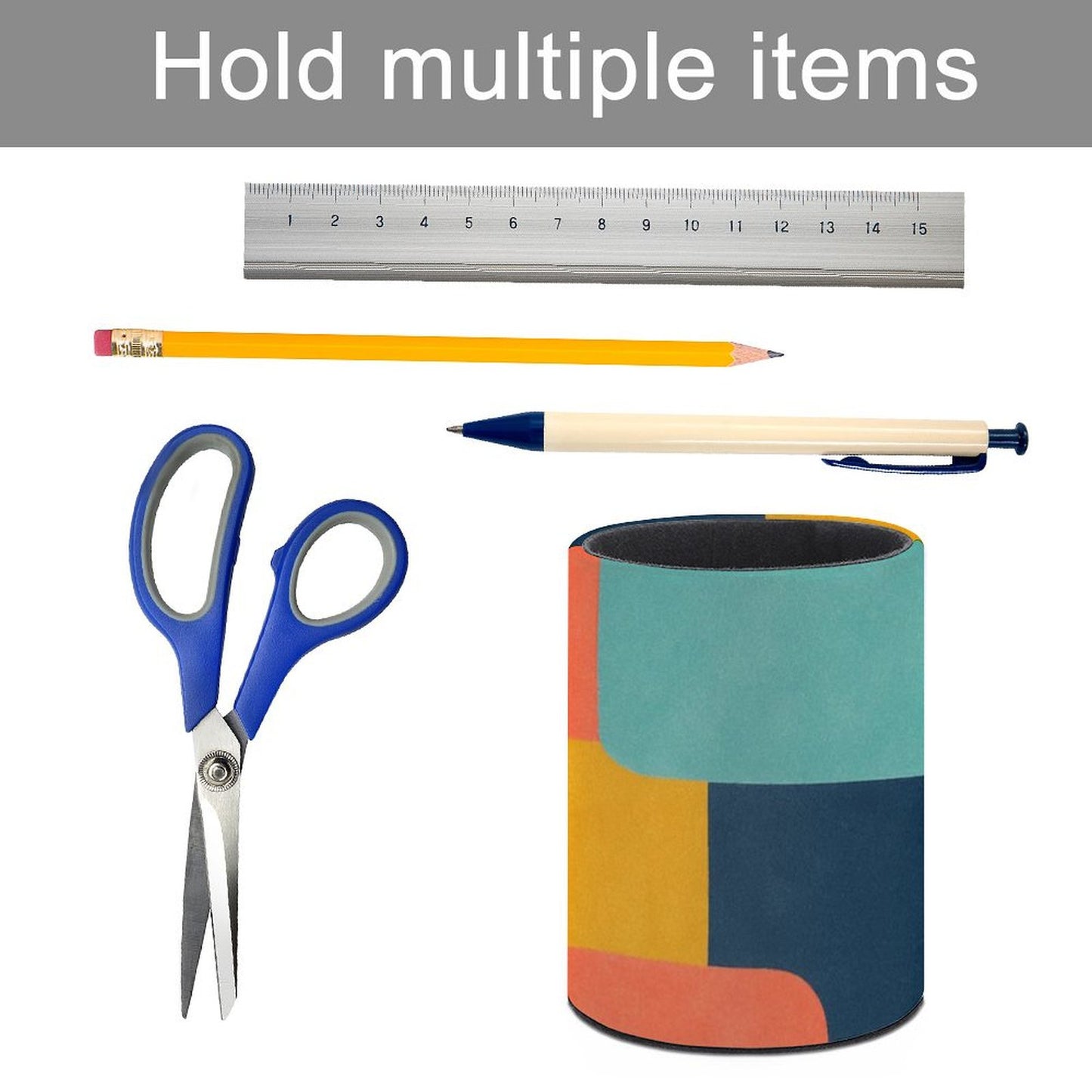 Portapenne rotondo di design