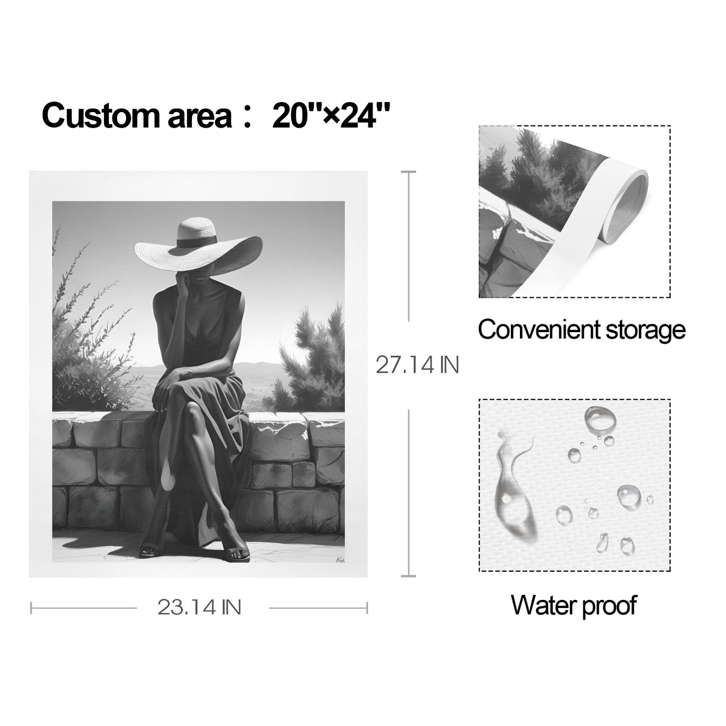 77 Art Print 20"x24"(Pack of 4)