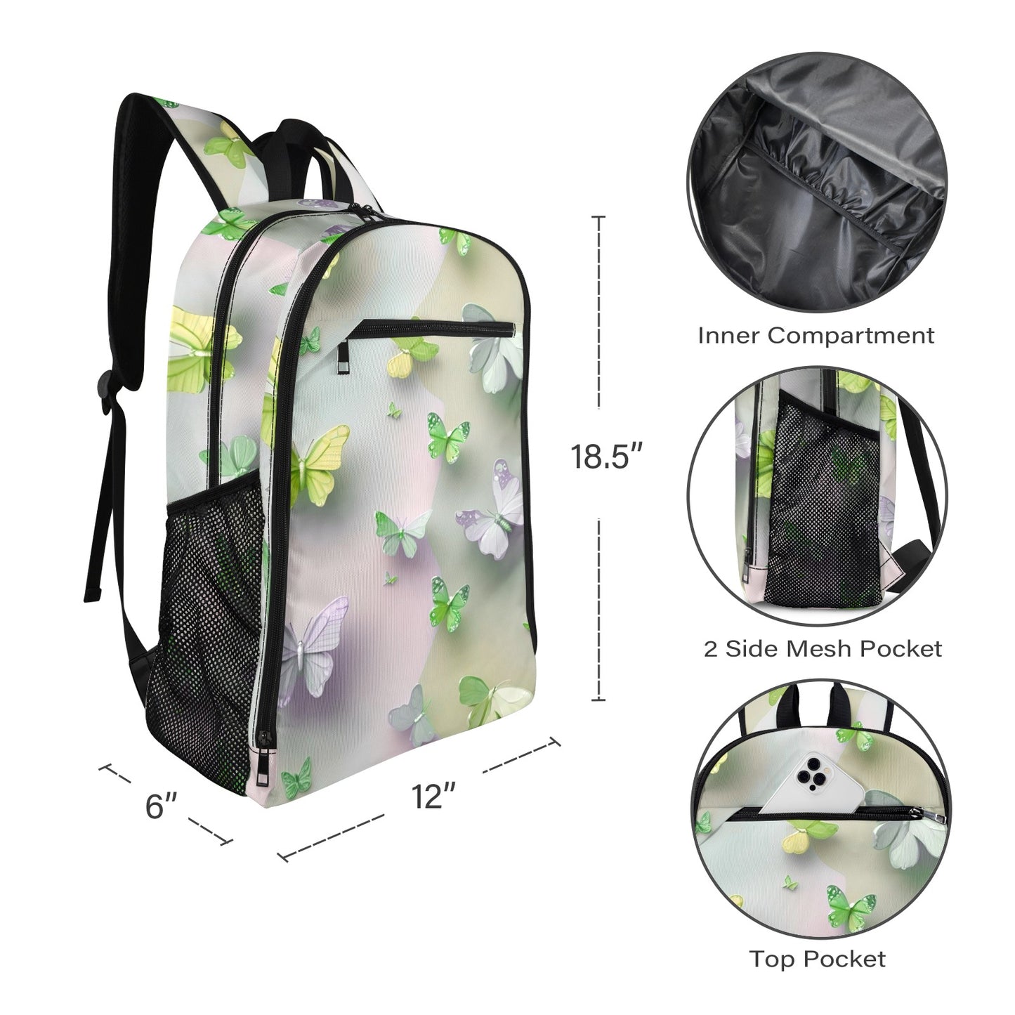 51 All Over Print Leisure Sports Backpack (Model 1741)