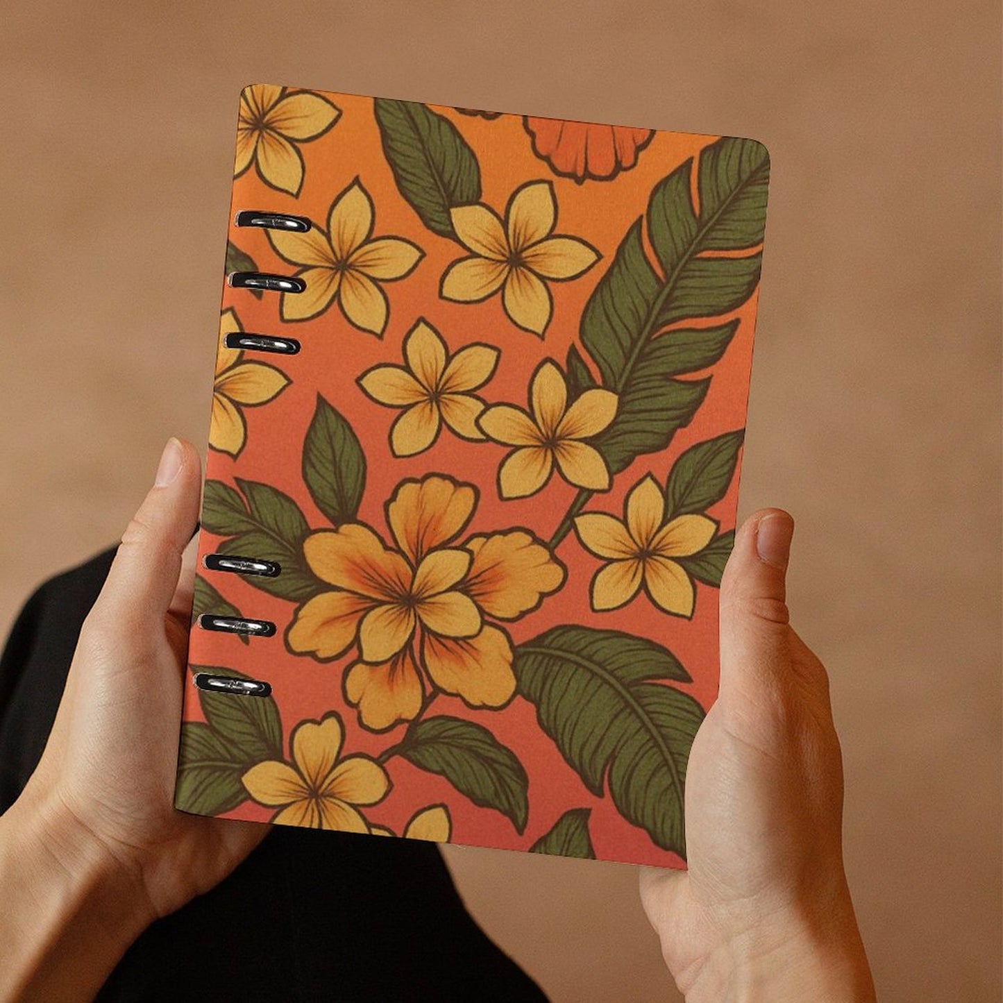 Quaderno con raccoglitore di design (A5)