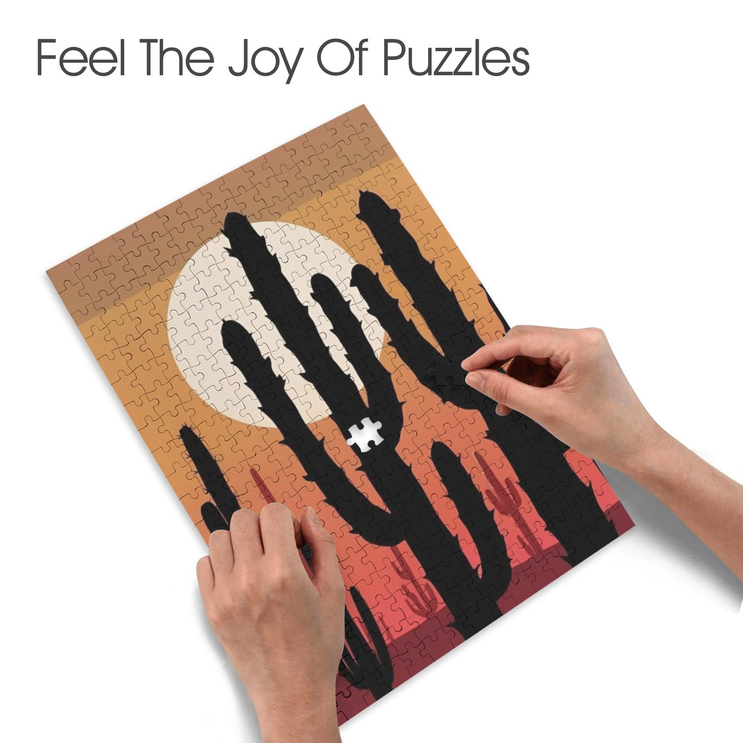 160 (2) 300-Piece Wooden Jigsaw Puzzles (Vertical)