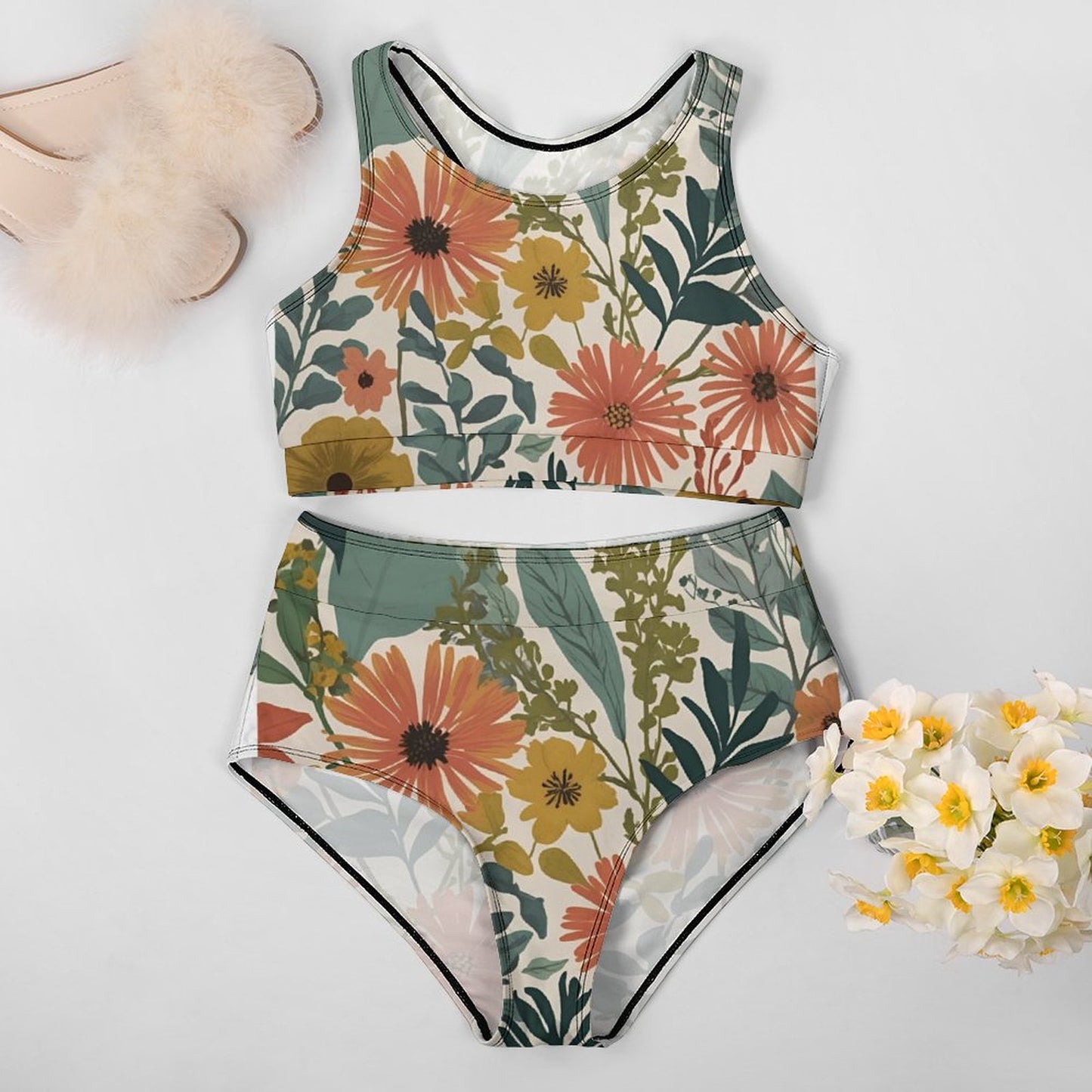 Design Bikini Swimming Costume (BK2106)