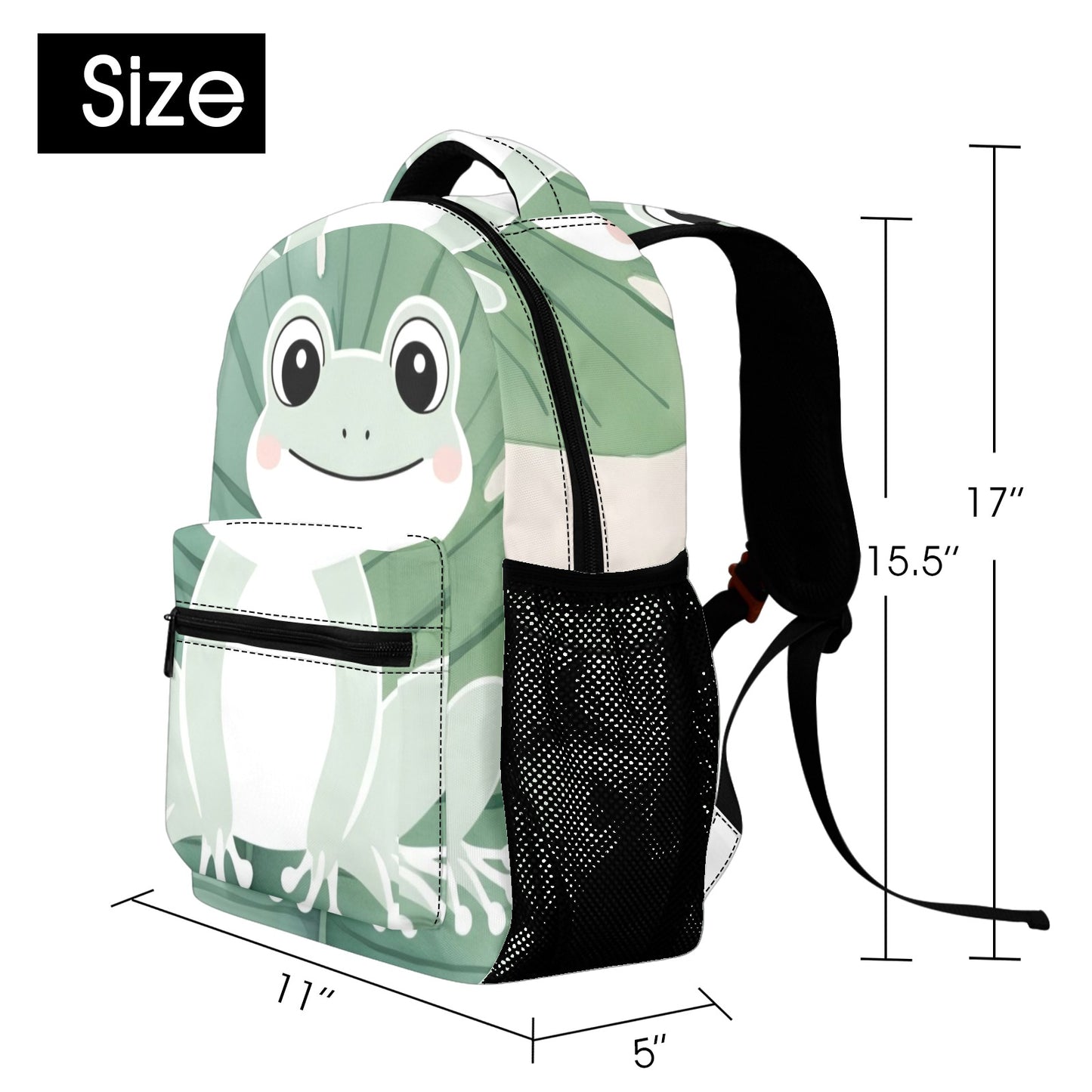68 17-inch All Over Print Casual Backpack