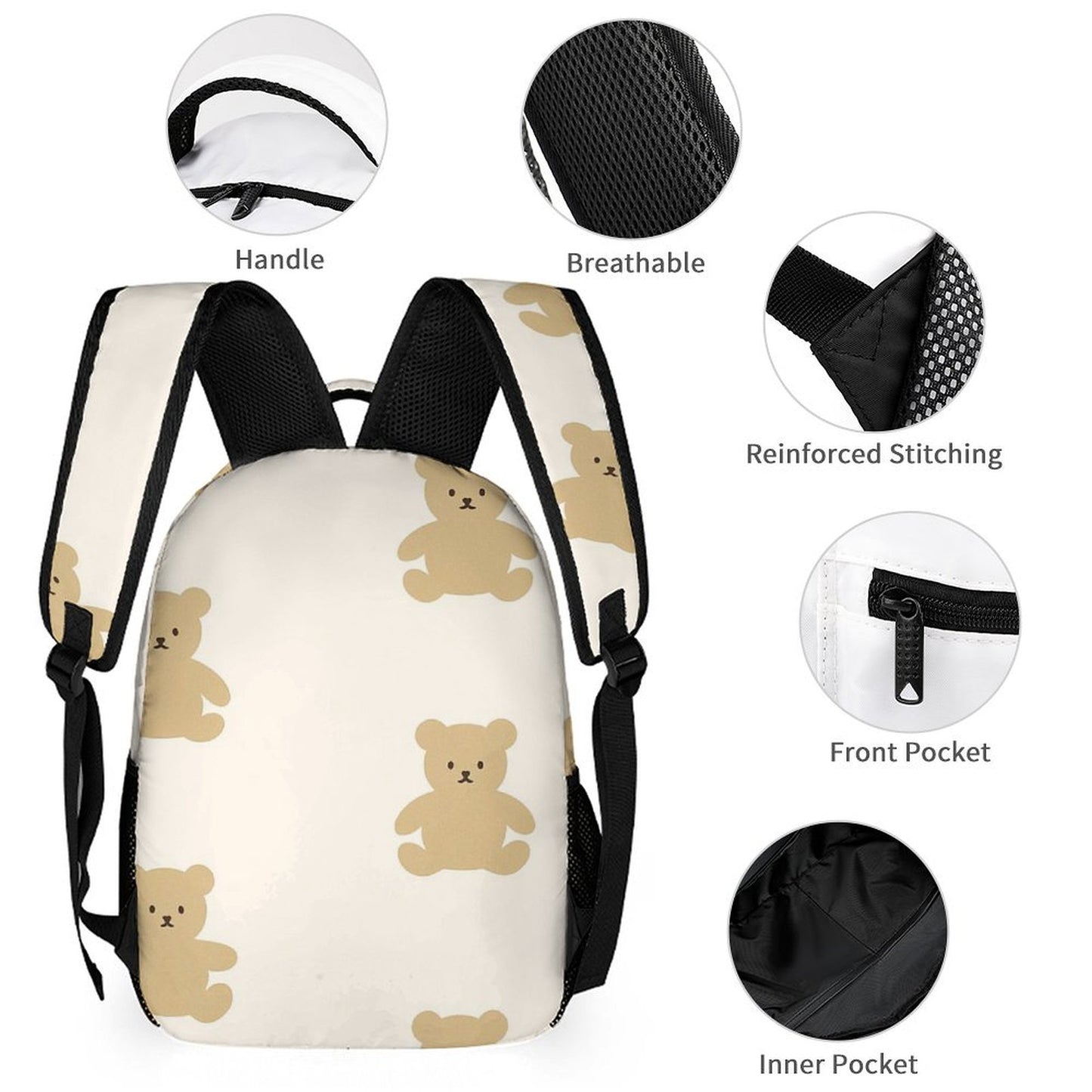 Design All Over Print 3-in-1 Backpack Combo Set