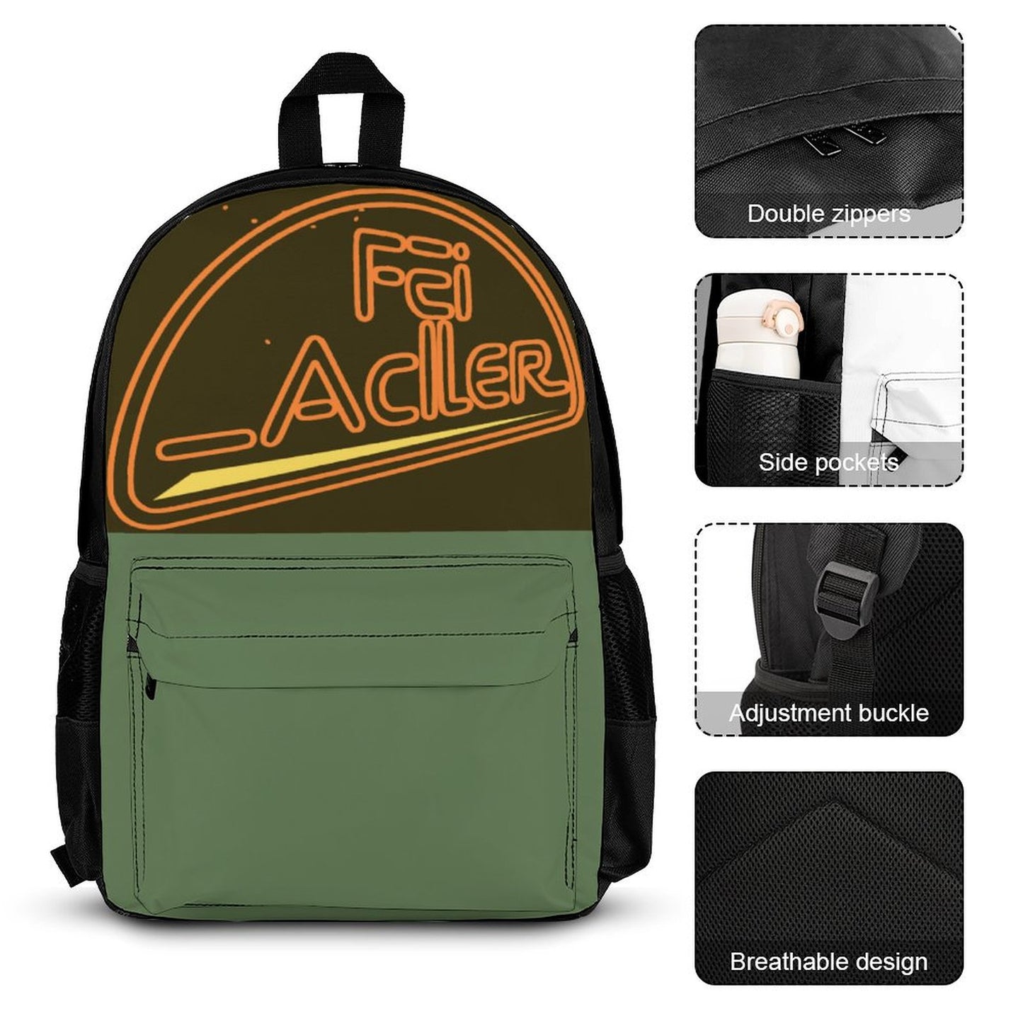 Design 3-in-1 Backpack Combo Set