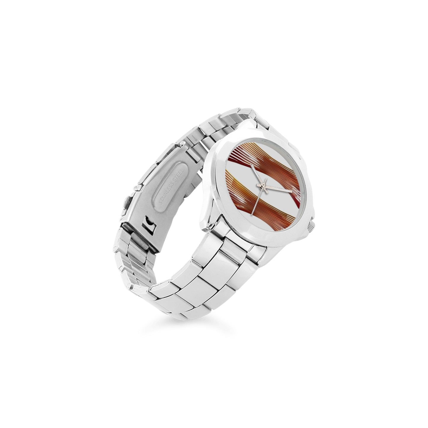 11 (2) Unisex Stainless Steel Watch (Model 103)